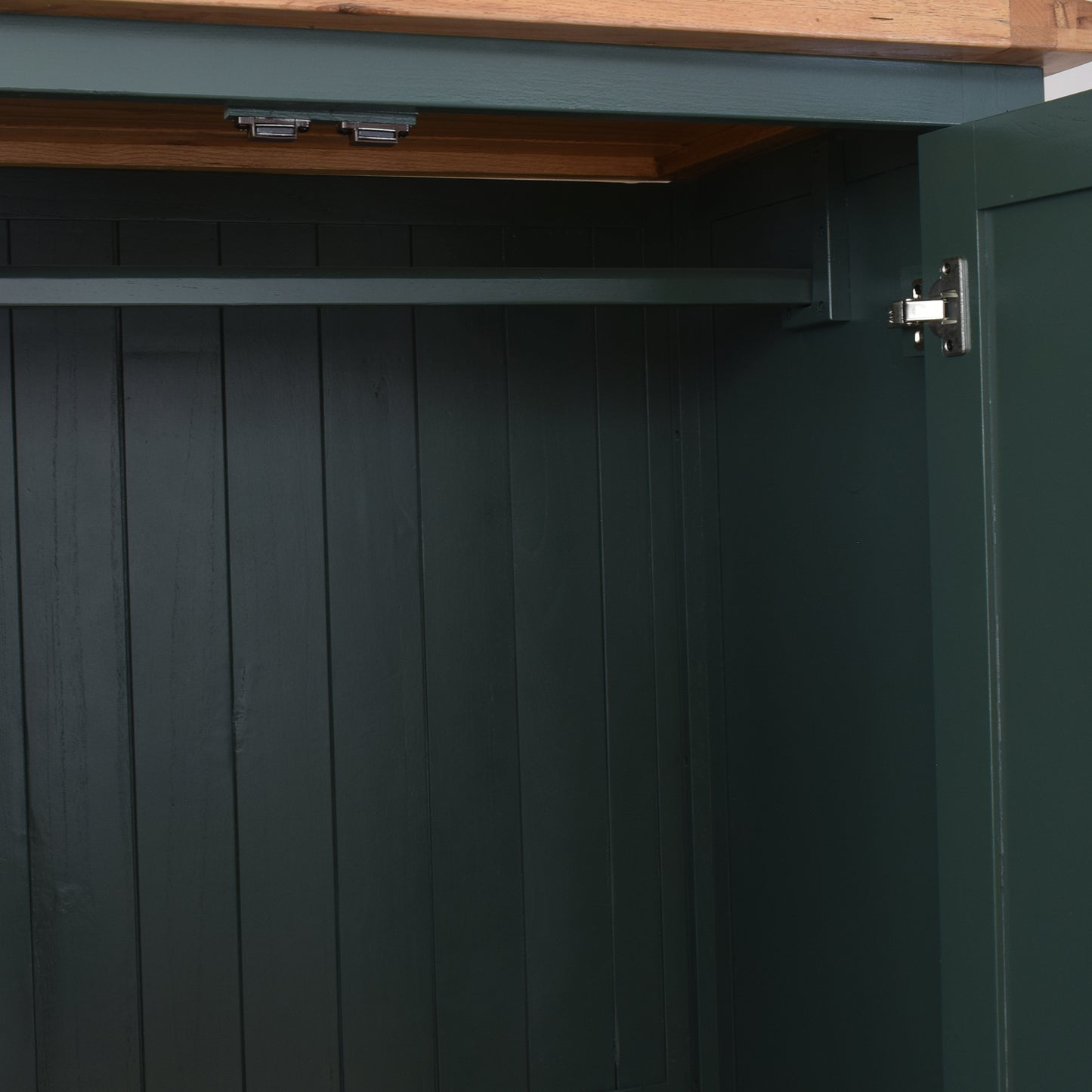 Painted Oak Wardrobe