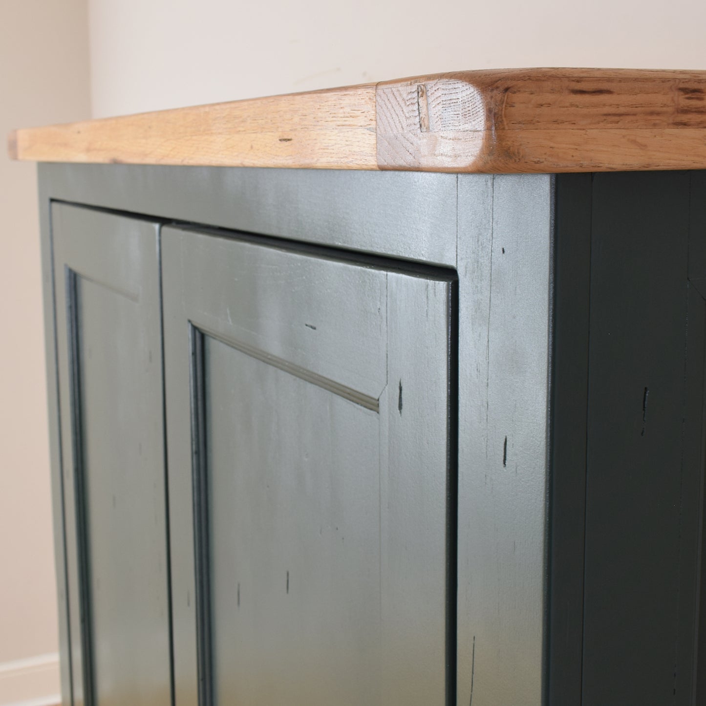 Painted Oak Wardrobe