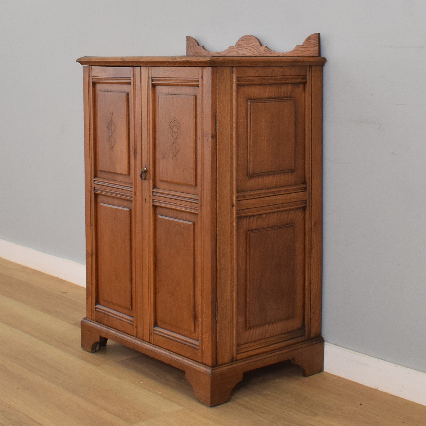 Rustic Oak Cabinet