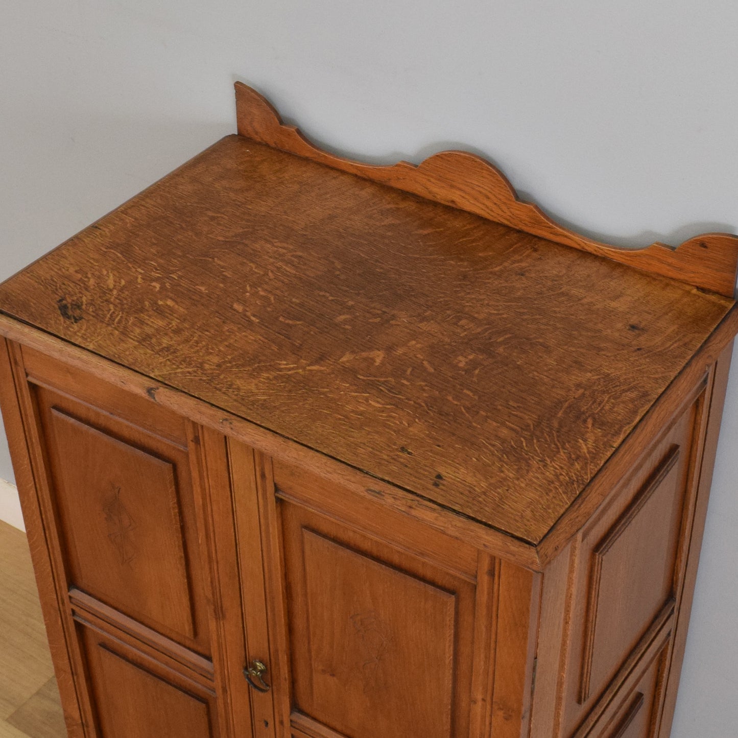 Rustic Oak Cabinet