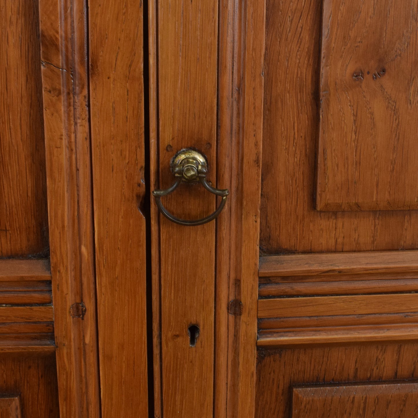 Rustic Oak Cabinet