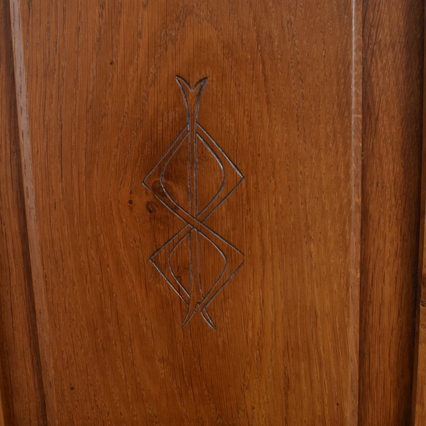 Rustic Oak Cabinet