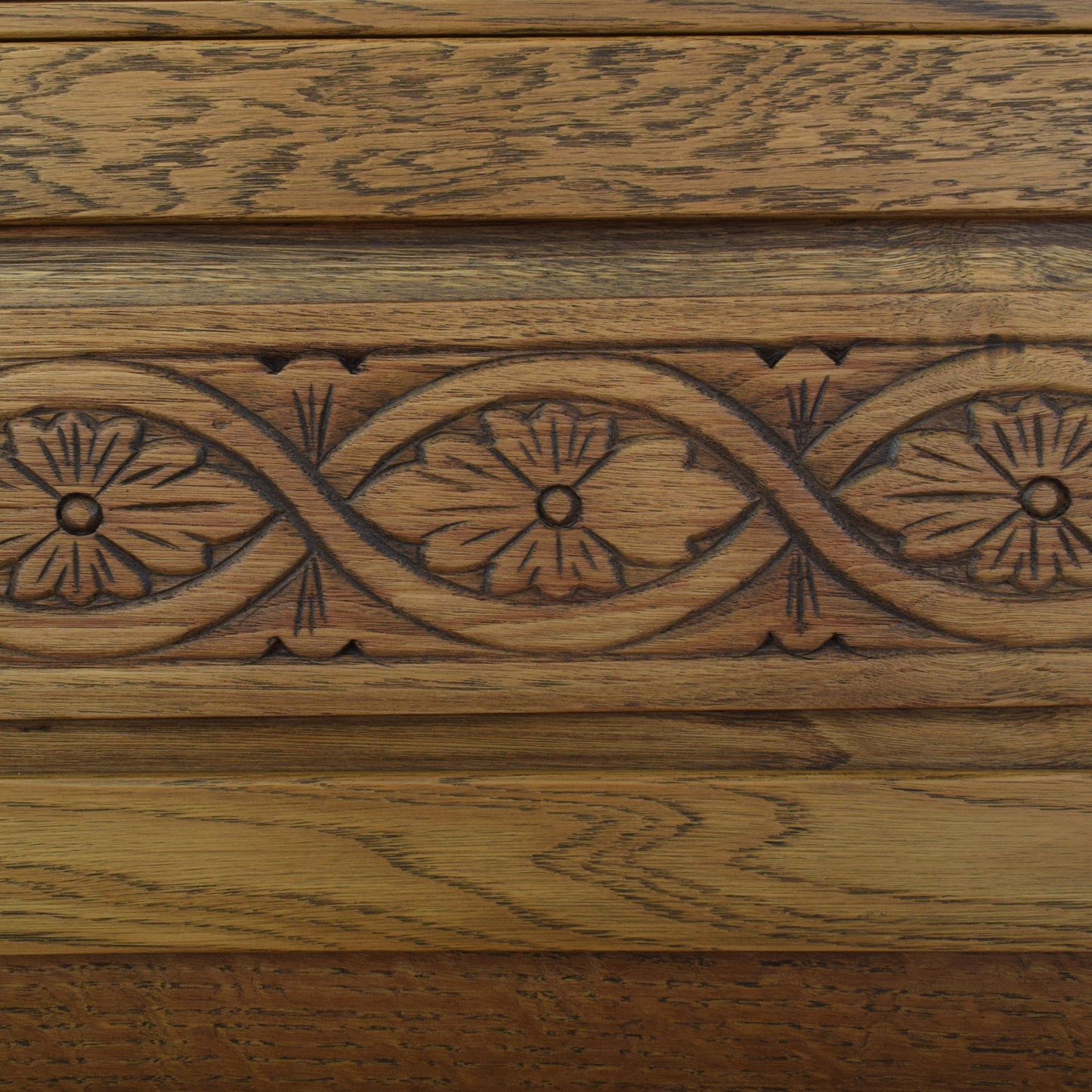 Carved Oak Sideboard