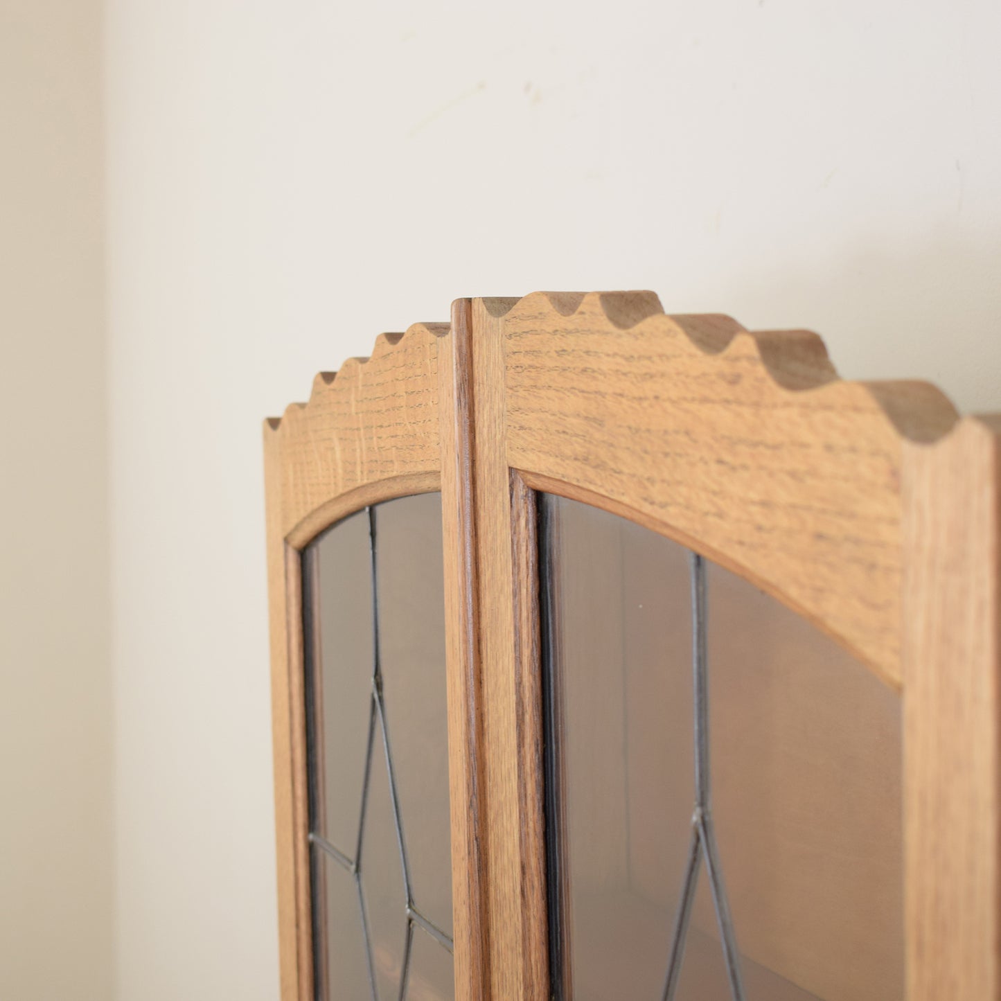 Oak Bureau Bookcase