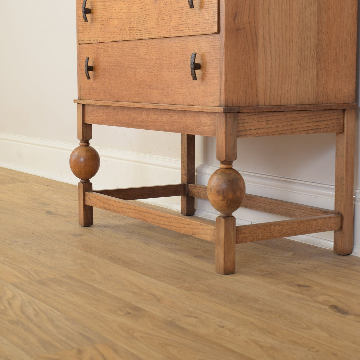 Oak Bureau Bookcase