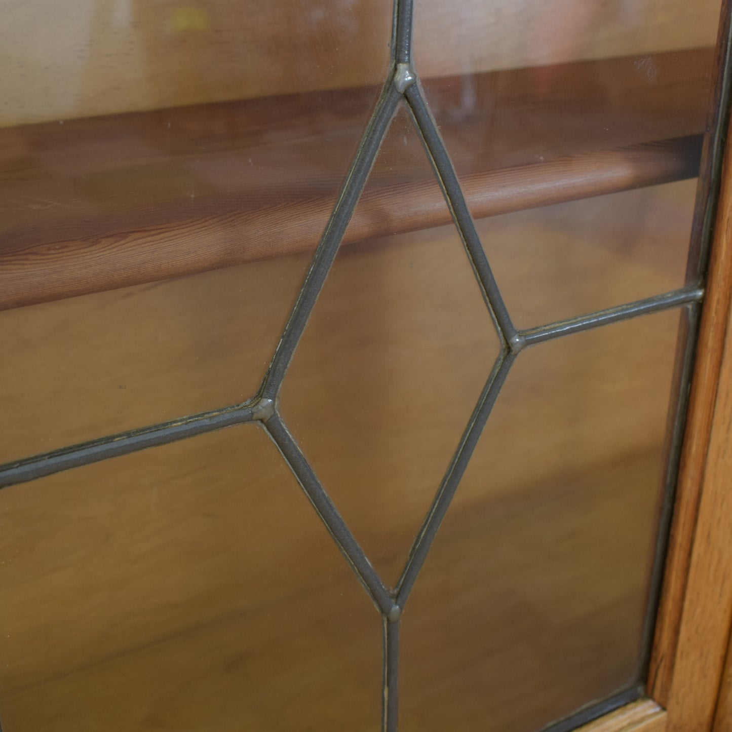 Oak Bureau Bookcase