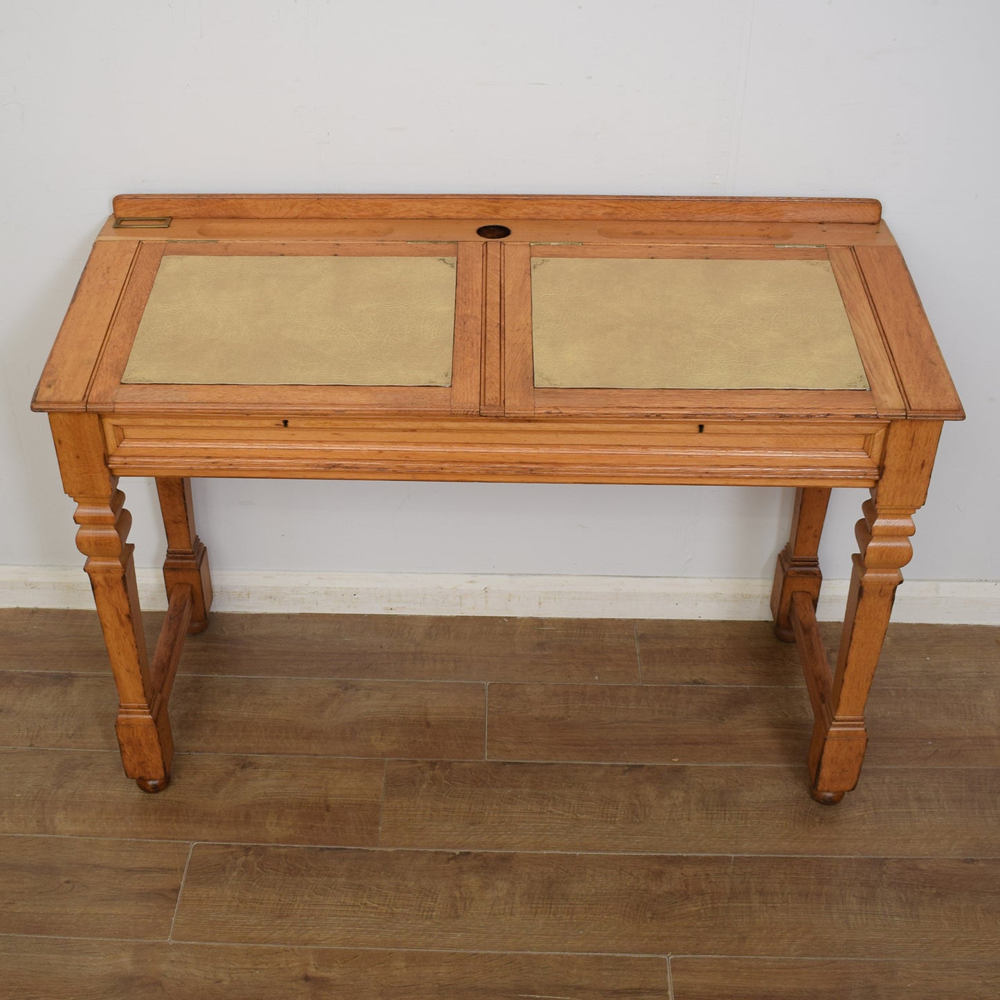 Restored Oak School Desk