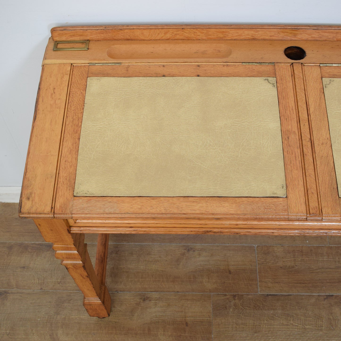 Restored Oak School Desk
