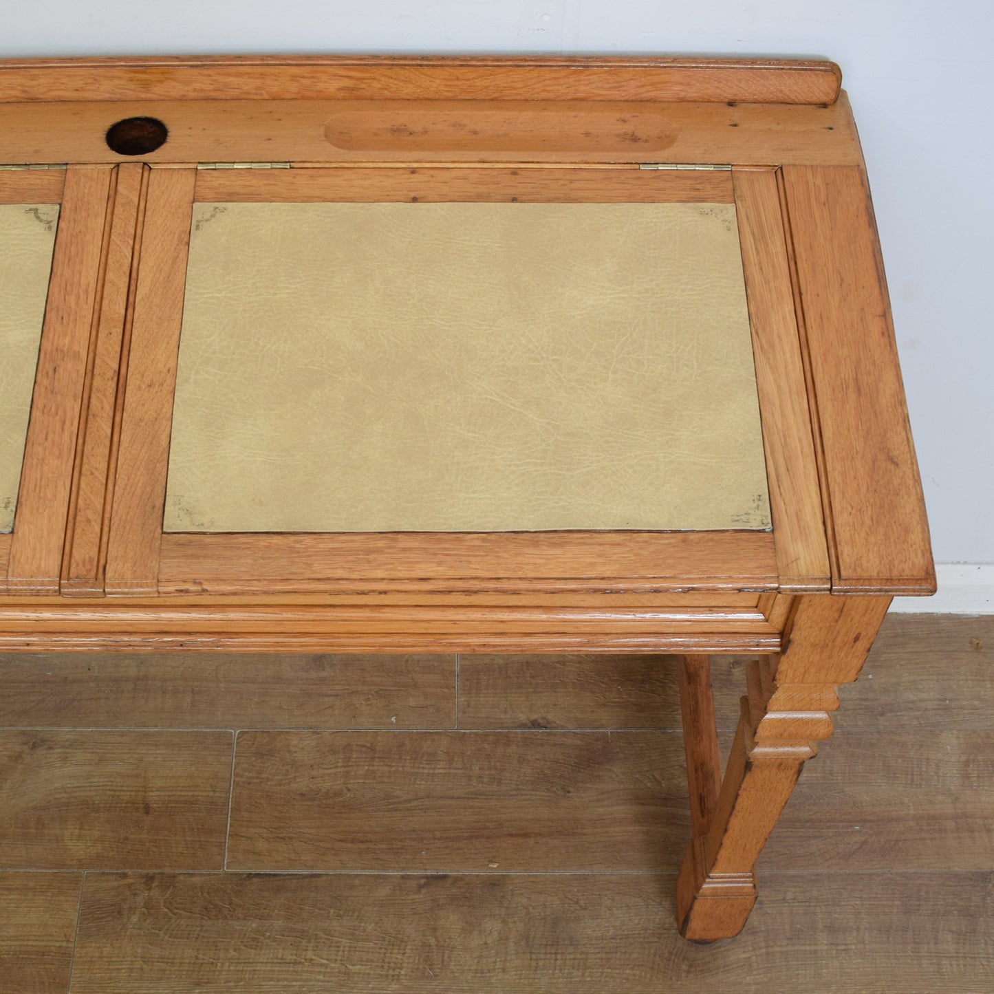 Restored Oak School Desk