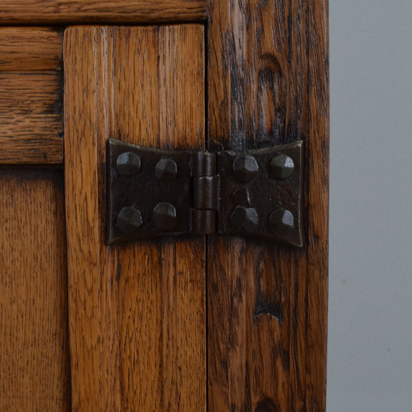 Carved Oak Cabinet