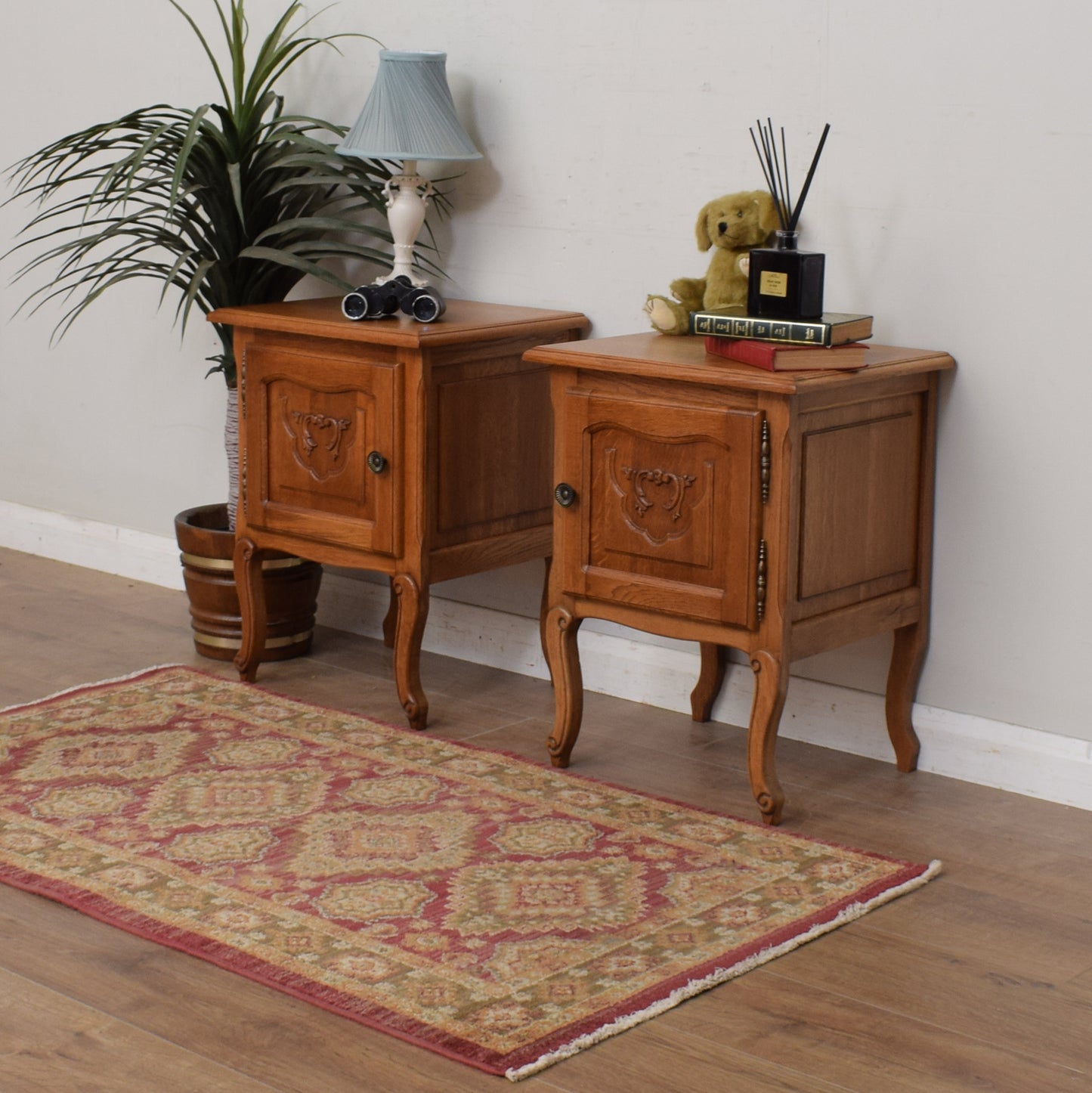 Pair of French Bedsides