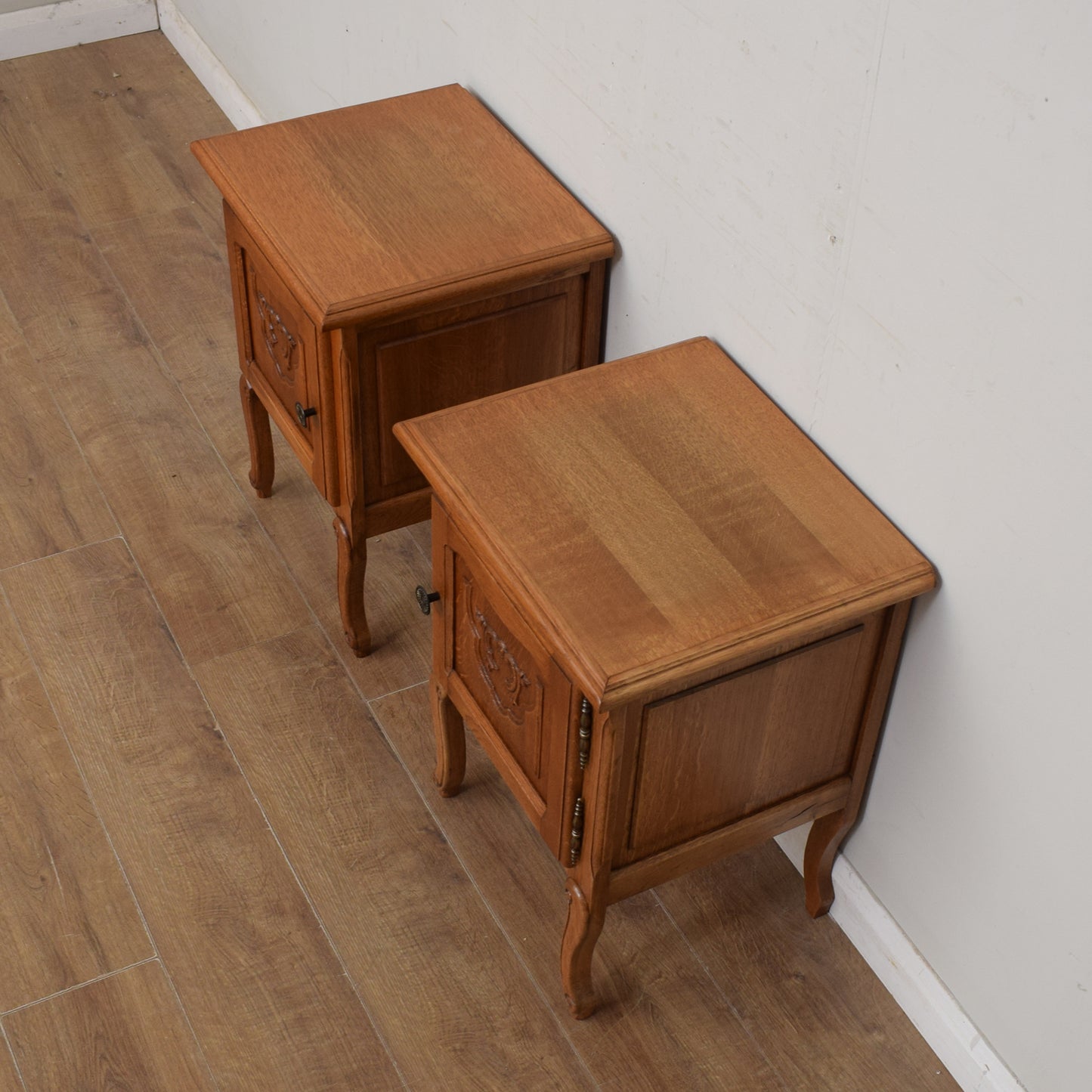 Pair of French Bedsides