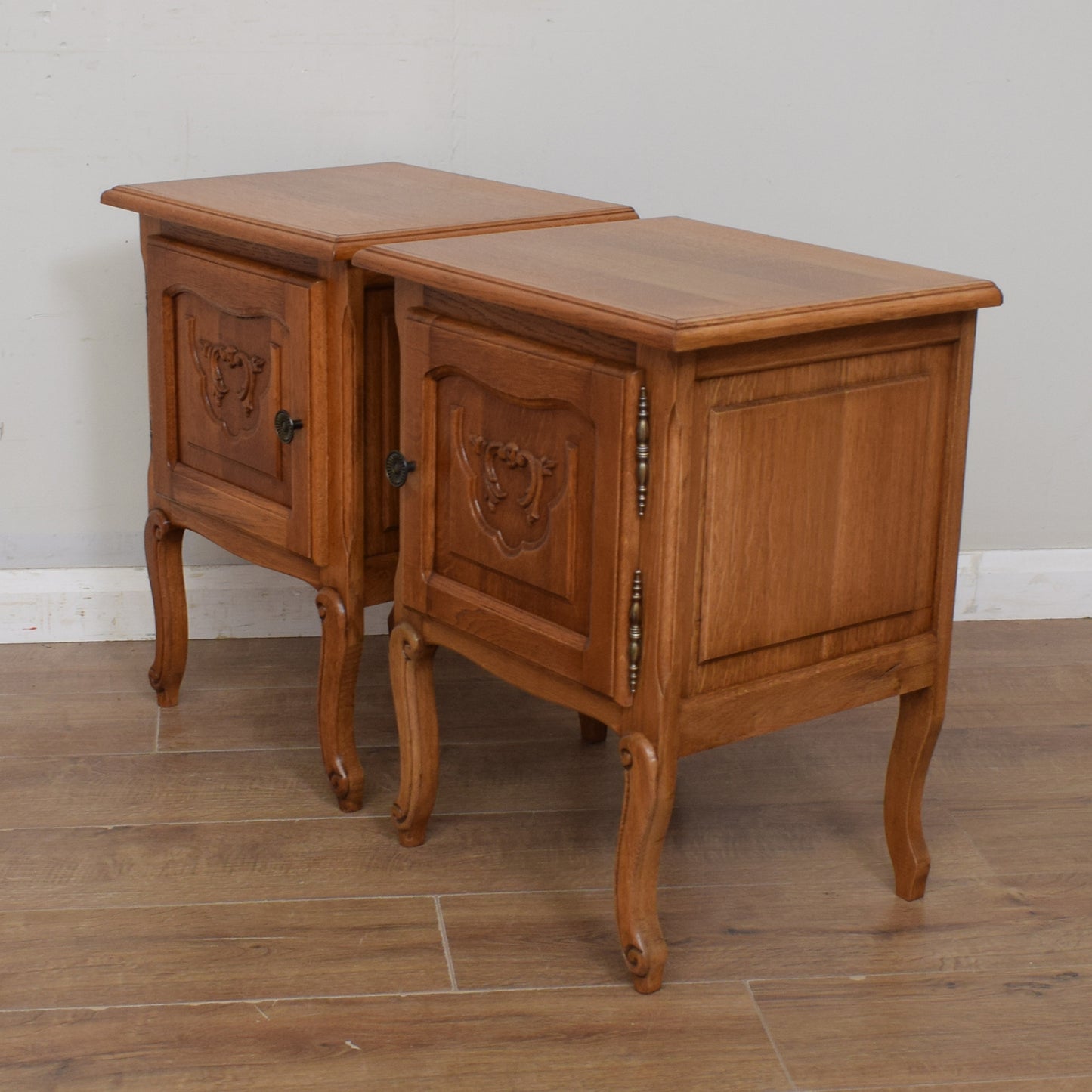 Pair of French Bedsides
