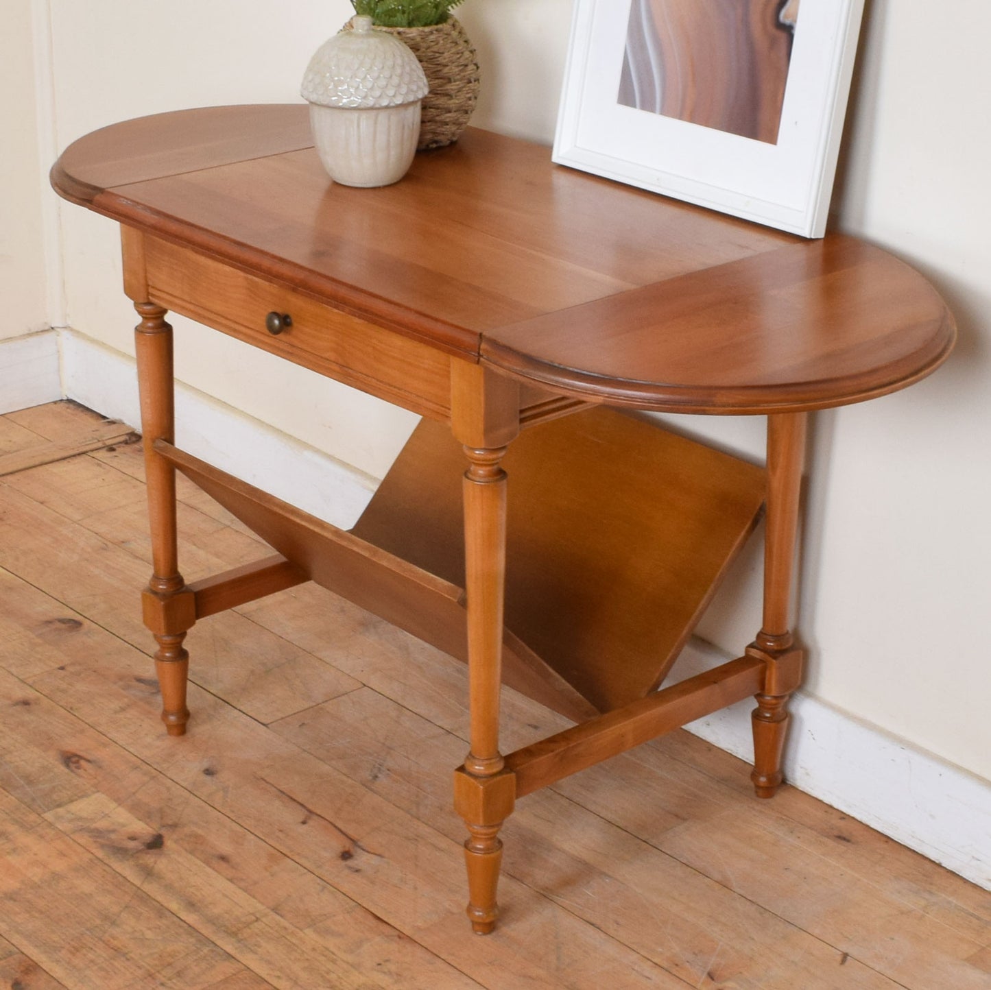 Drop-Leaf Side Table