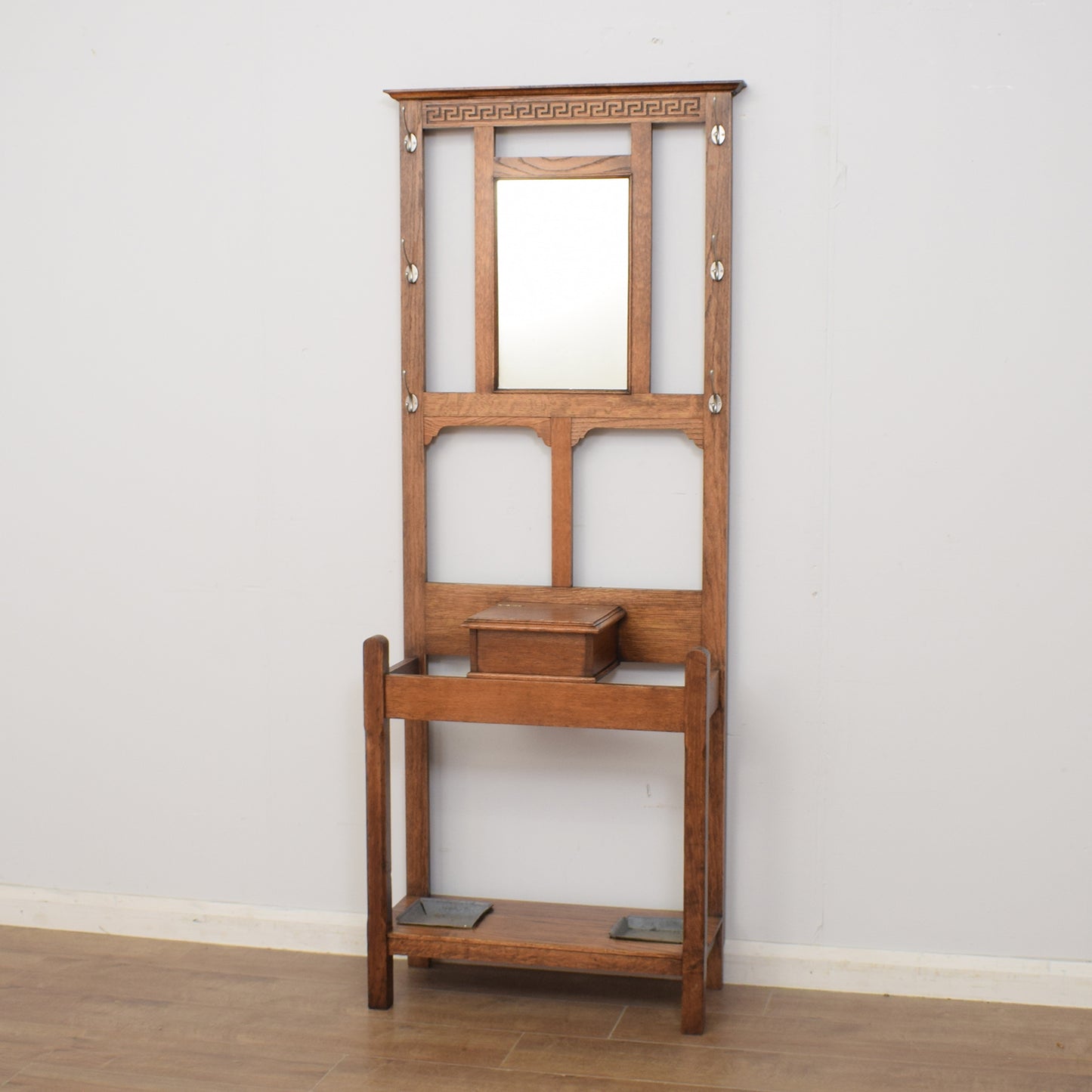 Restored Oak Hallstand