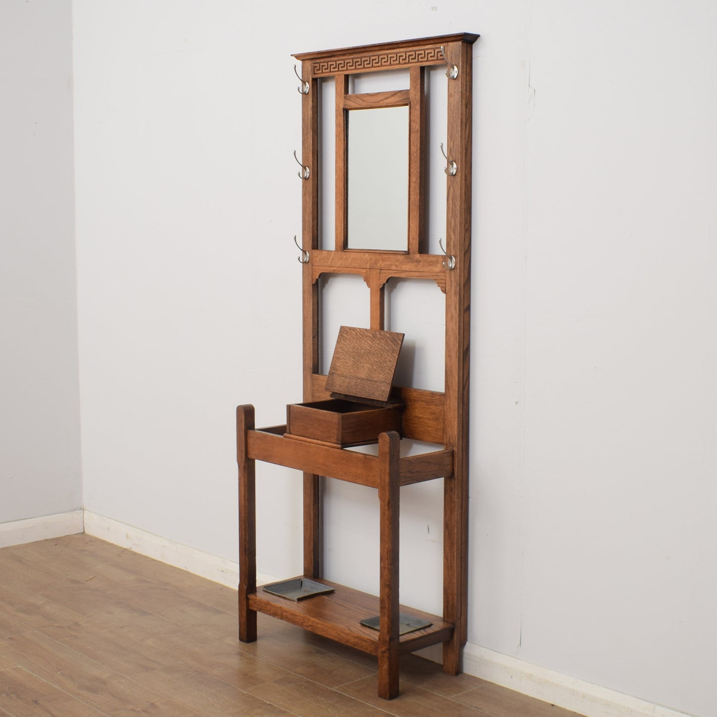 Restored Oak Hallstand
