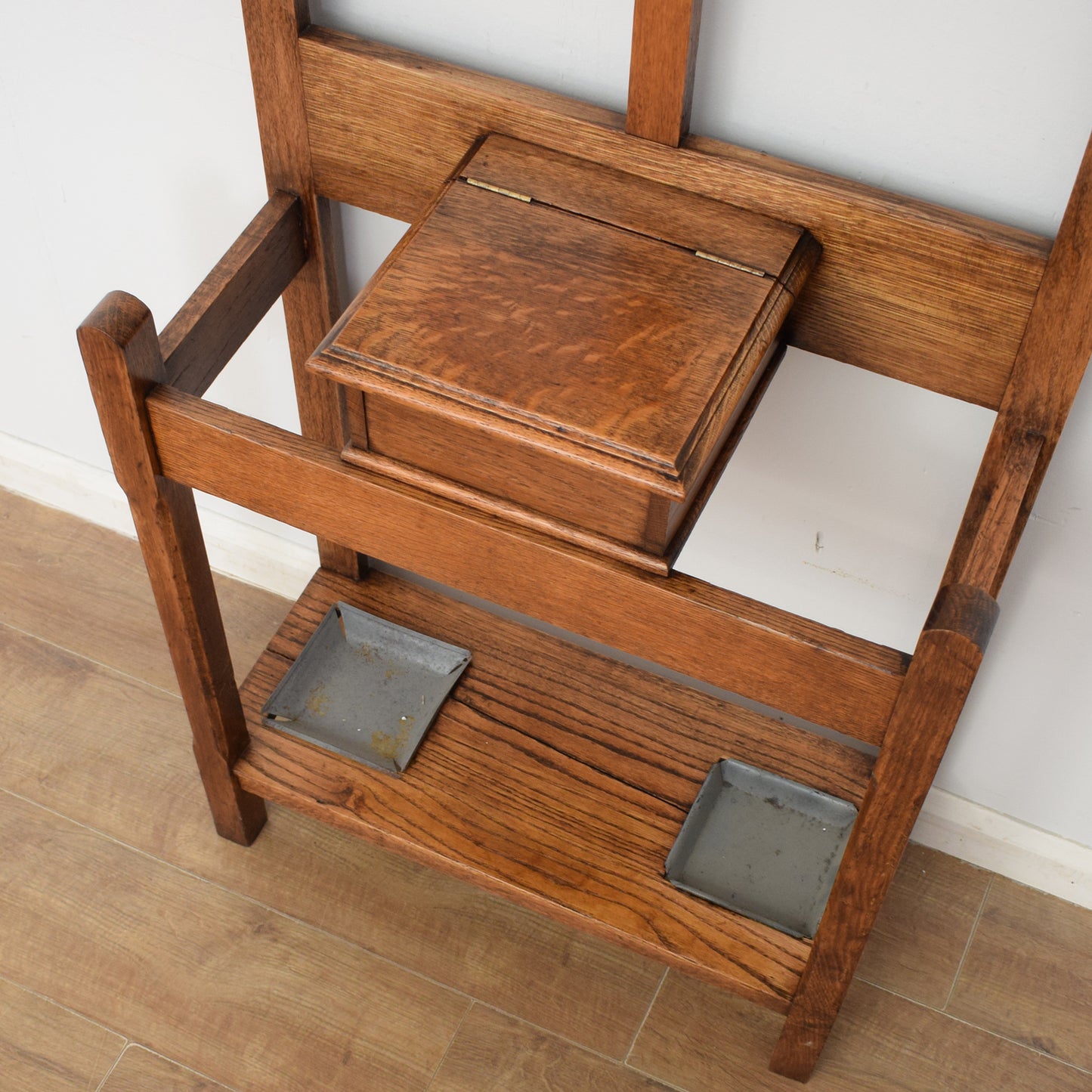 Restored Oak Hallstand