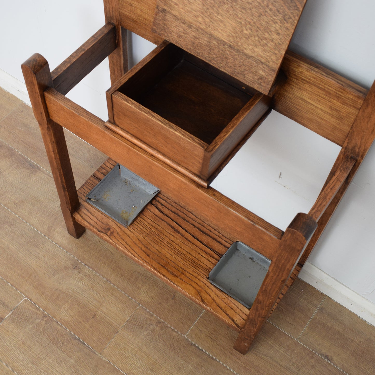 Restored Oak Hallstand