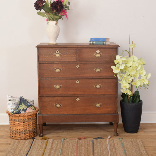 Oak Chest Of Drawers