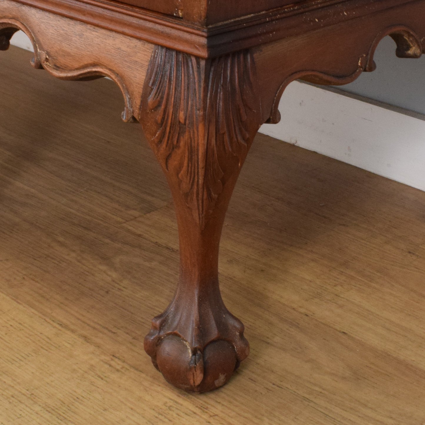 Carved Mahogany Sideboard
