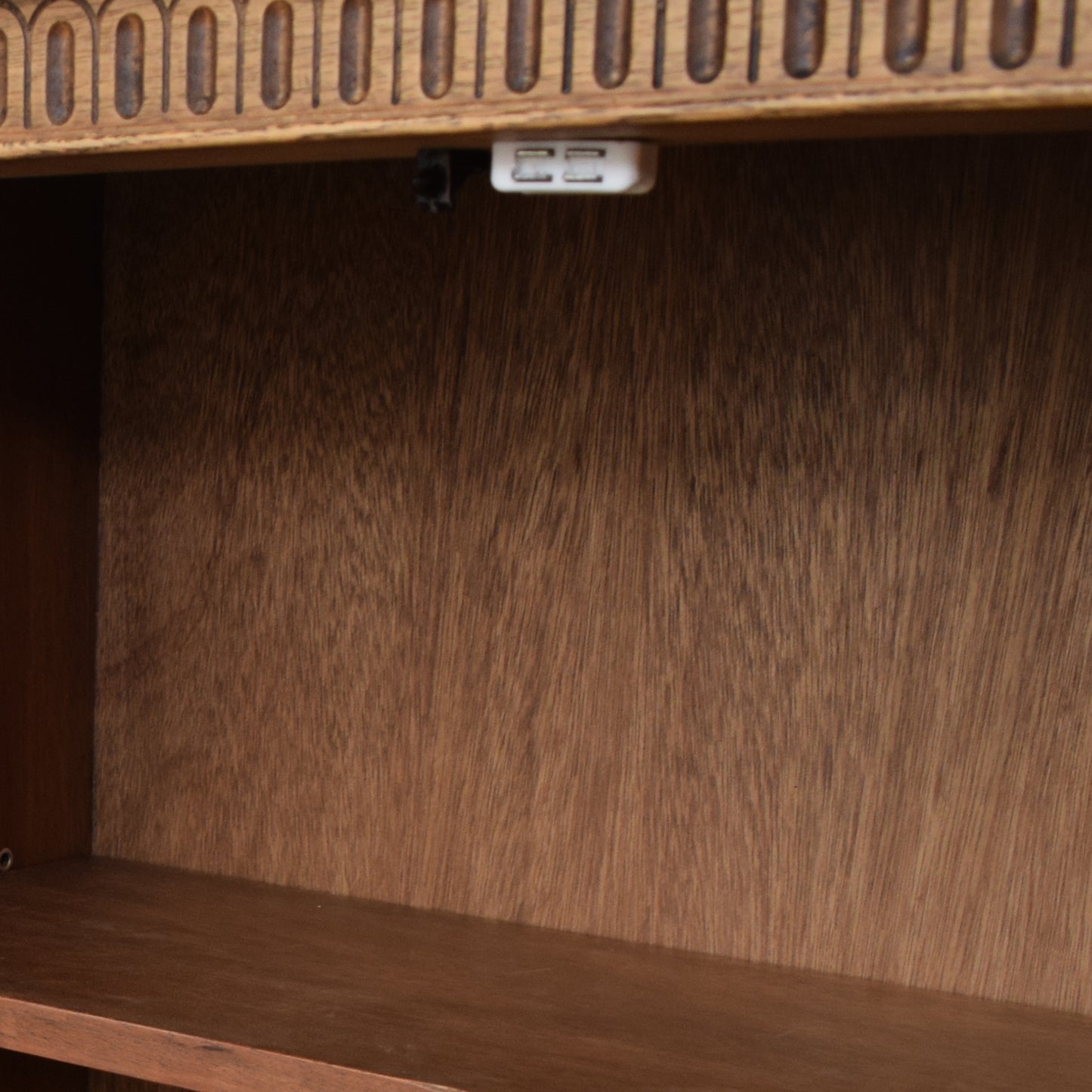 Restored Glazed Bookcase Cabinet