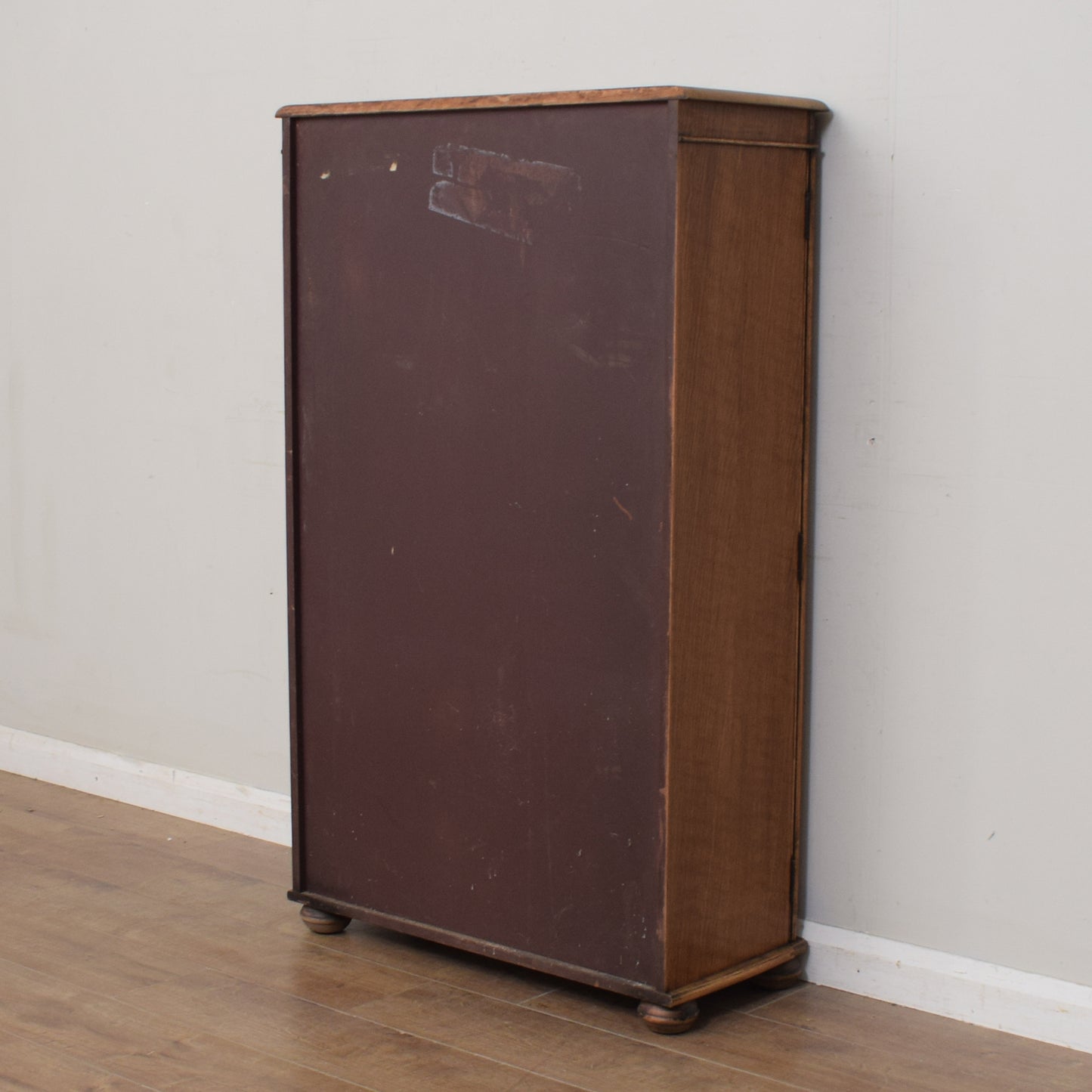 Restored Glazed Bookcase Cabinet