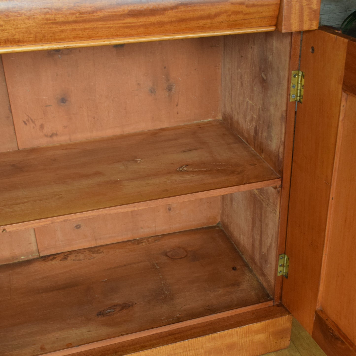 Large Mahogany Glazed Dresser