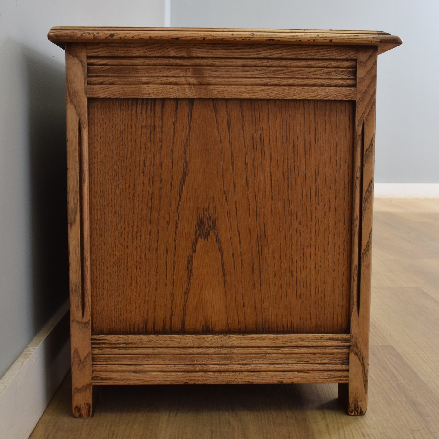 Restored Oak TV Cabinet