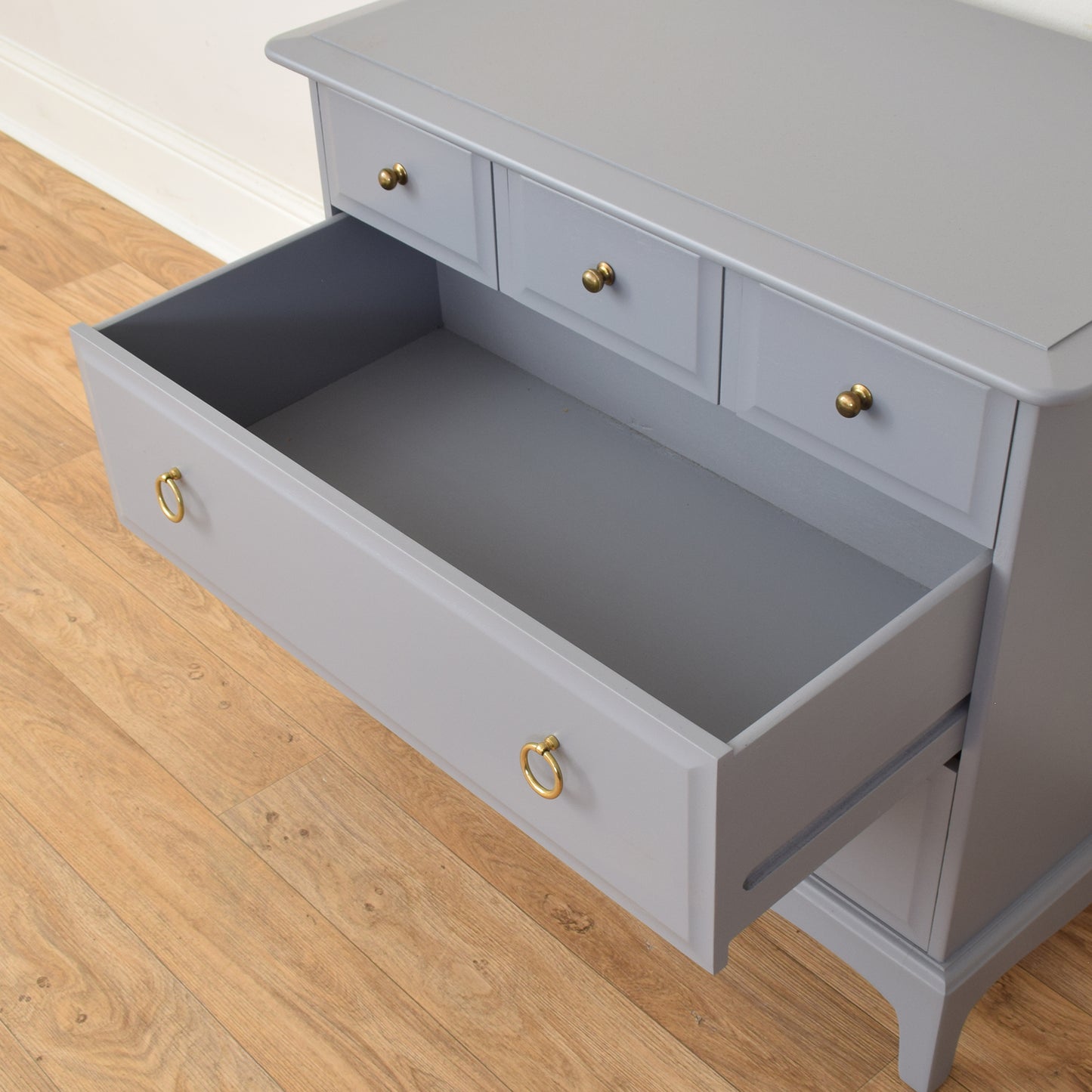 Painted Stag Chest Of Drawers