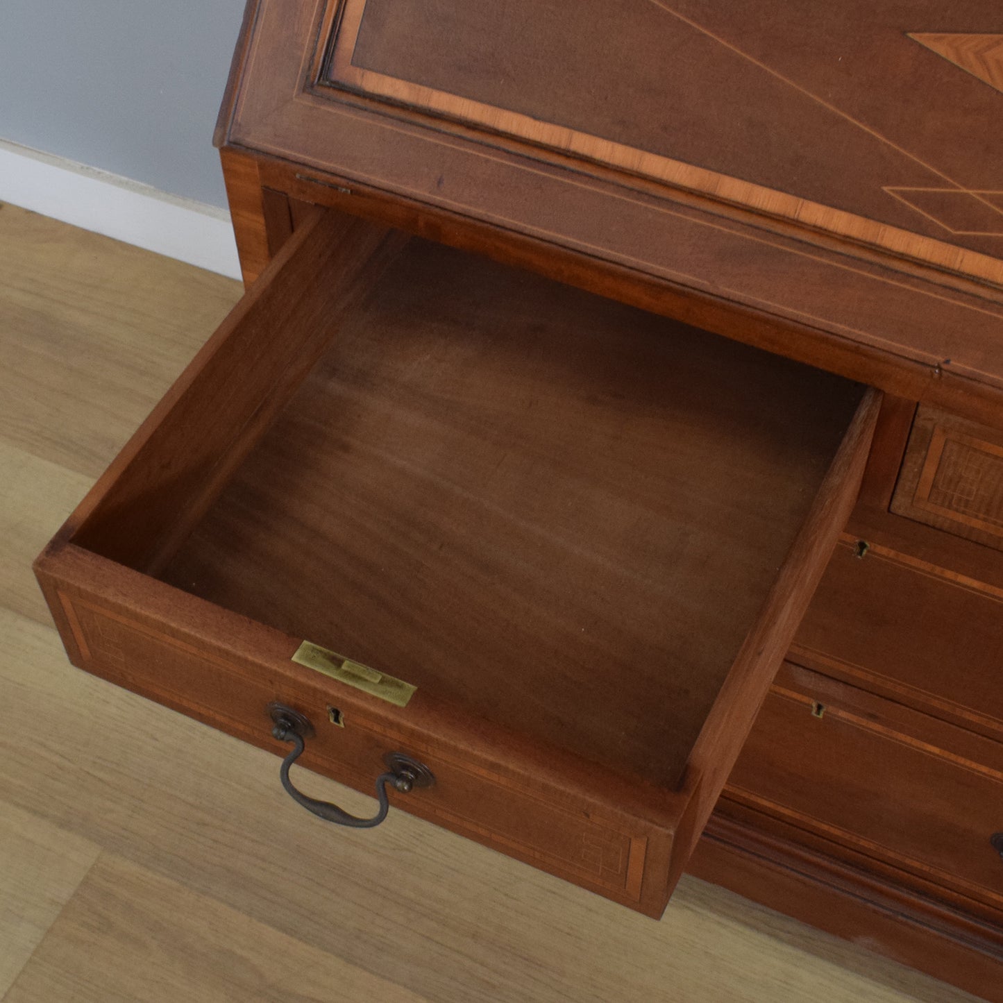Mahogany Bureau Bookcase