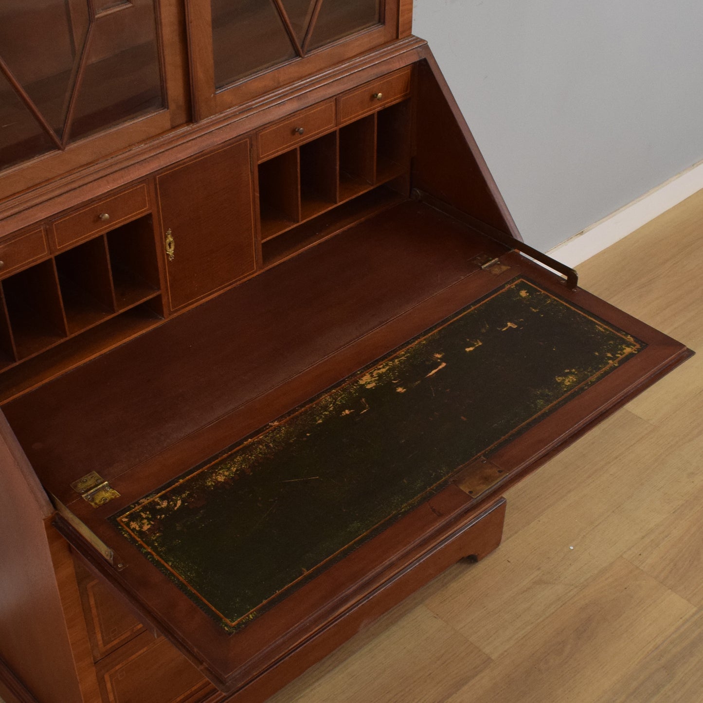 Mahogany Bureau Bookcase