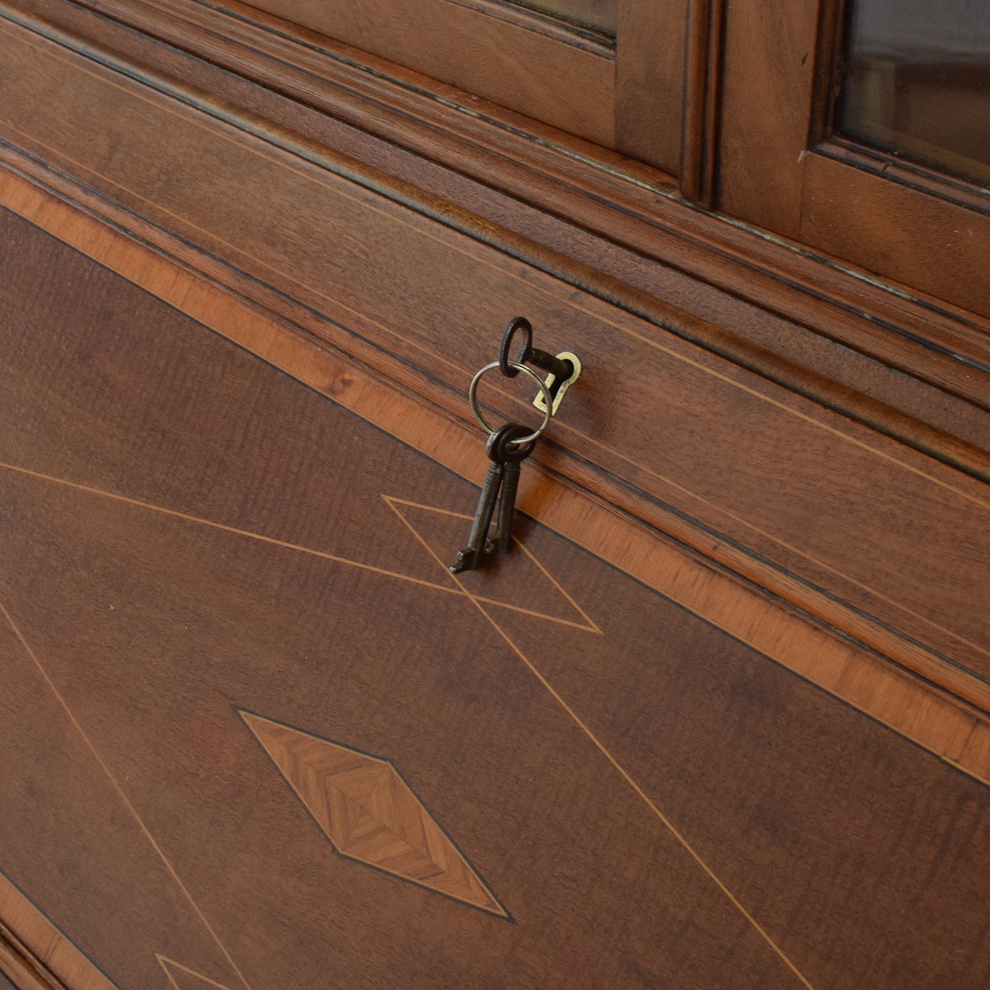 Mahogany Bureau Bookcase