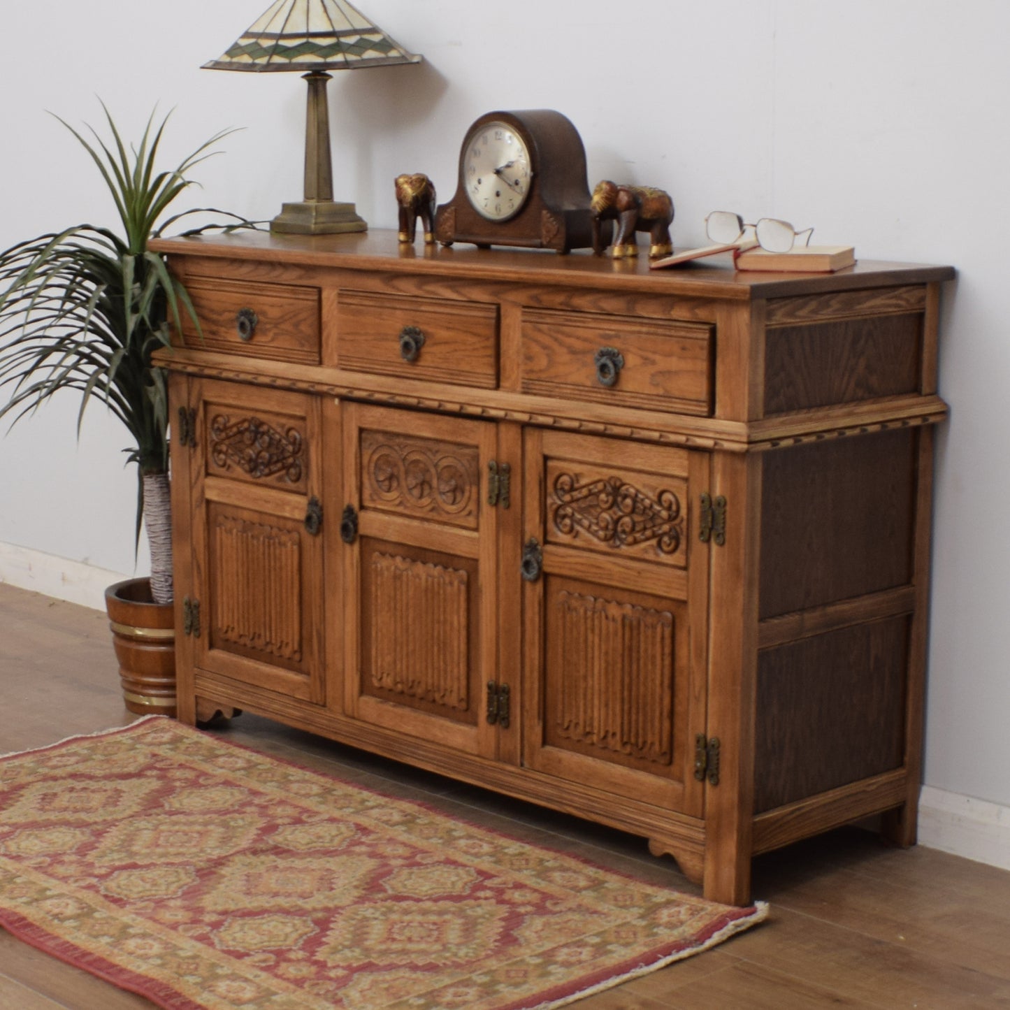 Restored Oak Sideboard