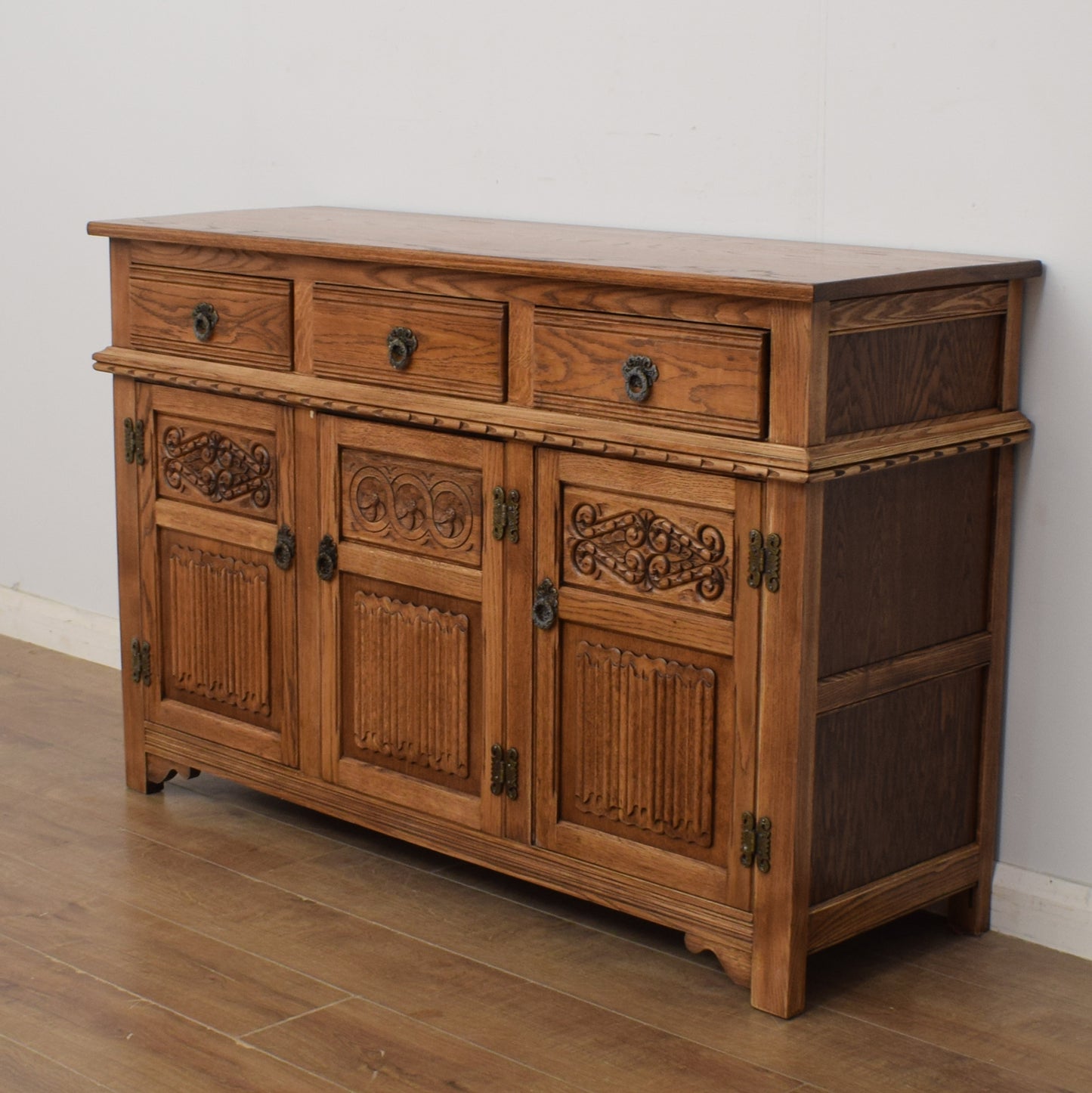 Restored Oak Sideboard