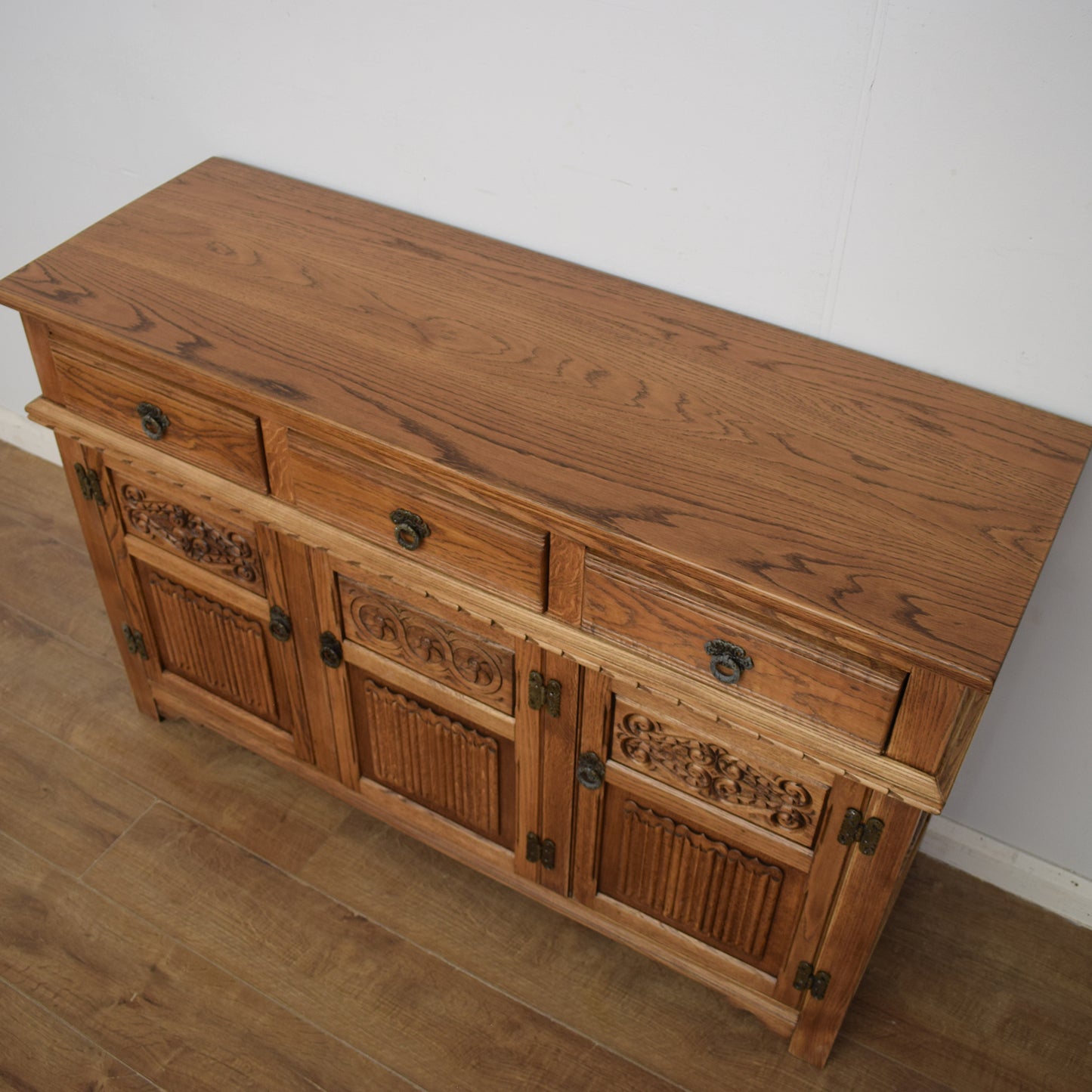 Restored Oak Sideboard