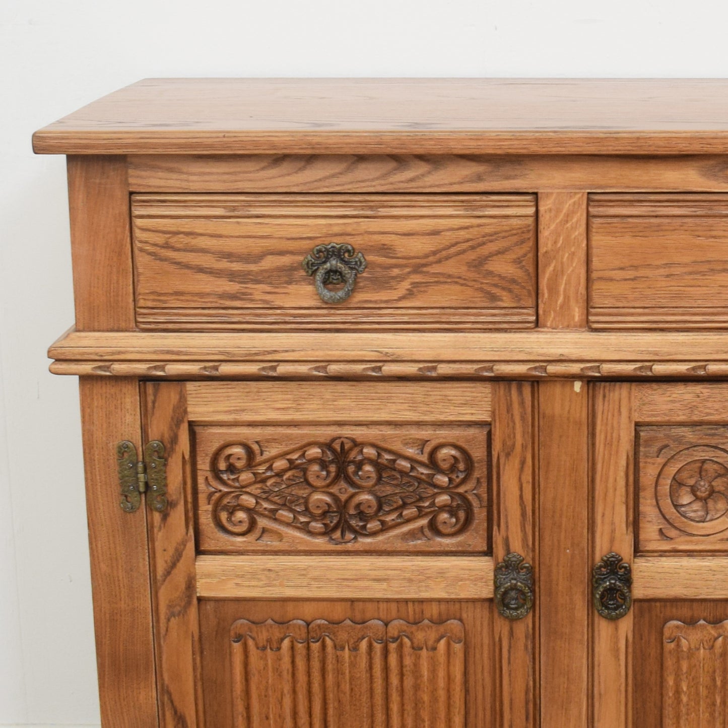 Restored Oak Sideboard
