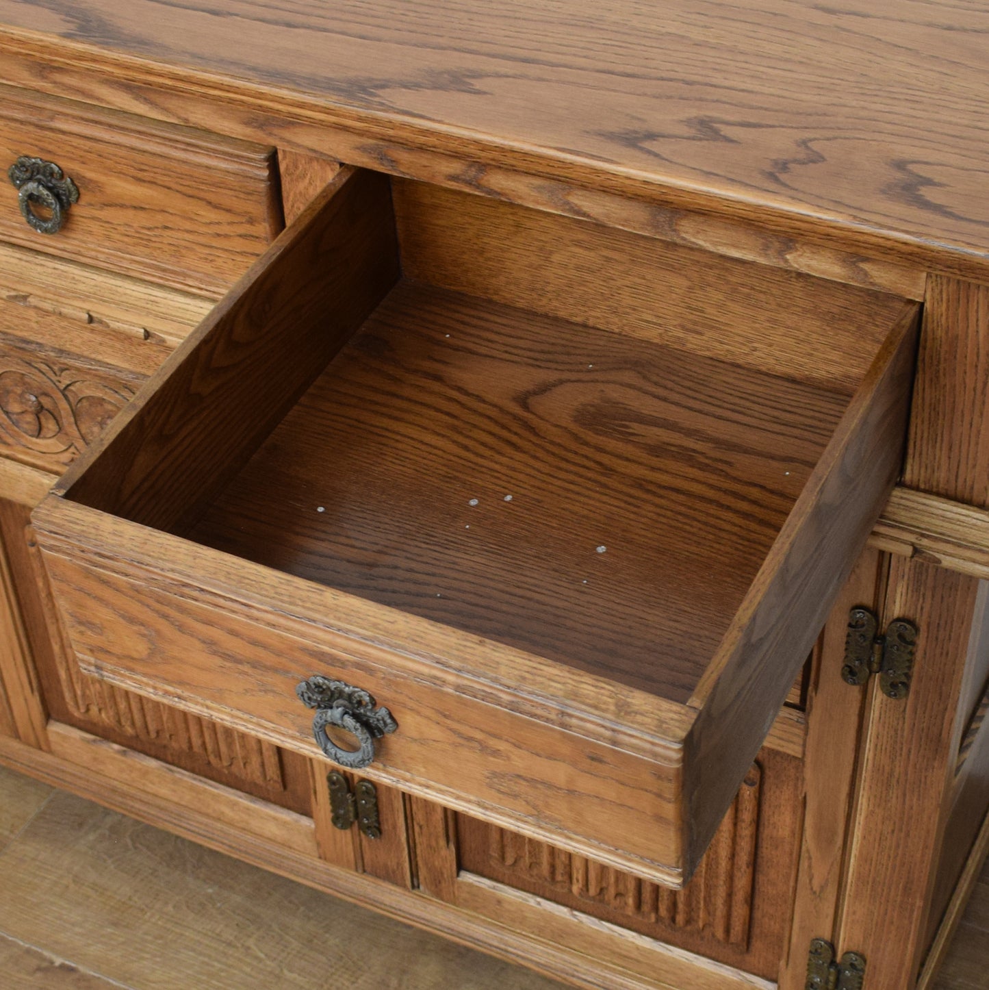 Restored Oak Sideboard