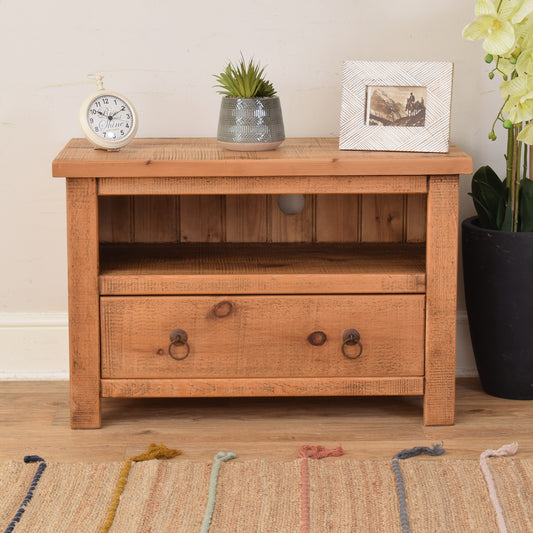 Pine TV Cabinet