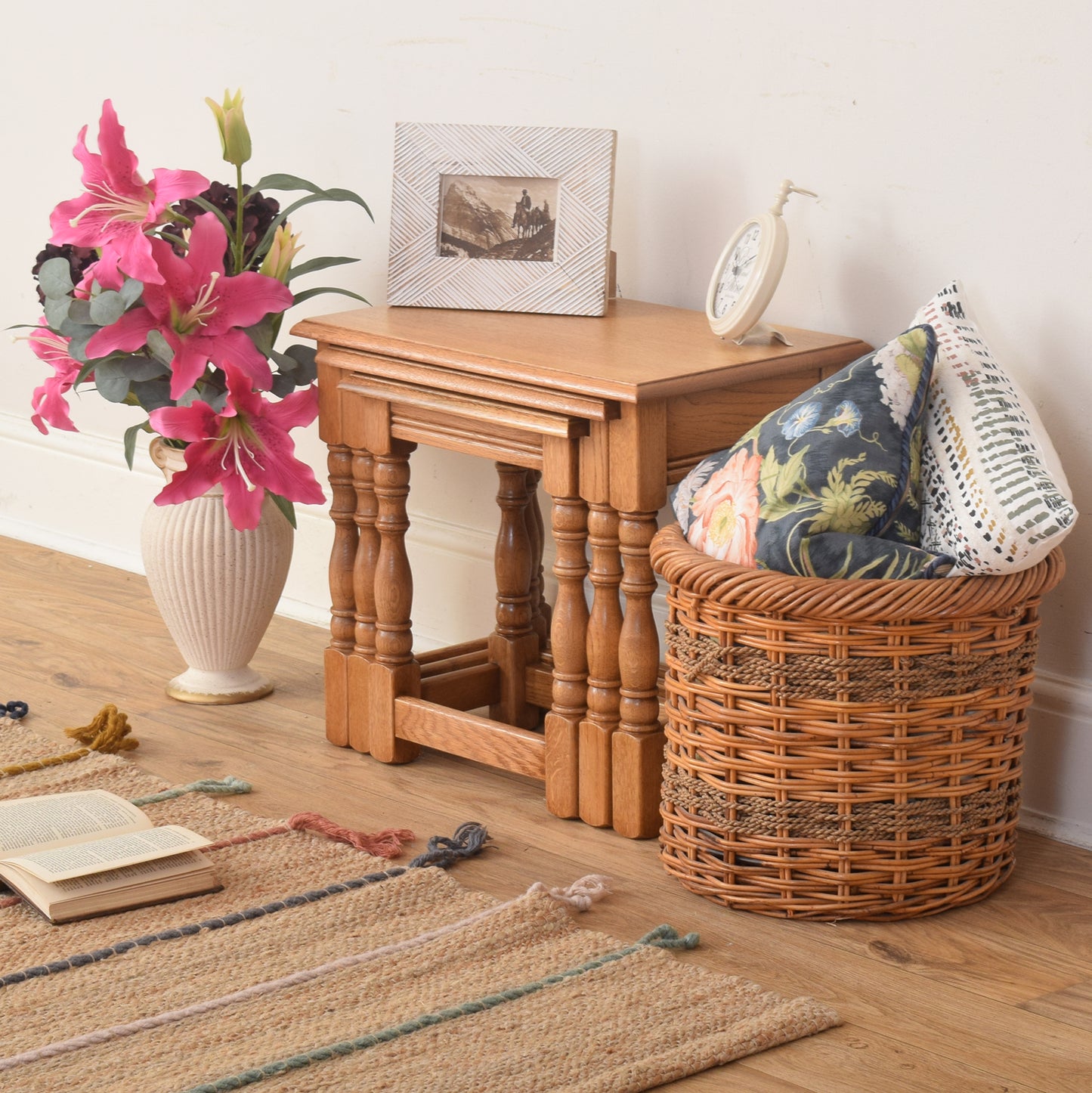 Oak Nest Of Tables