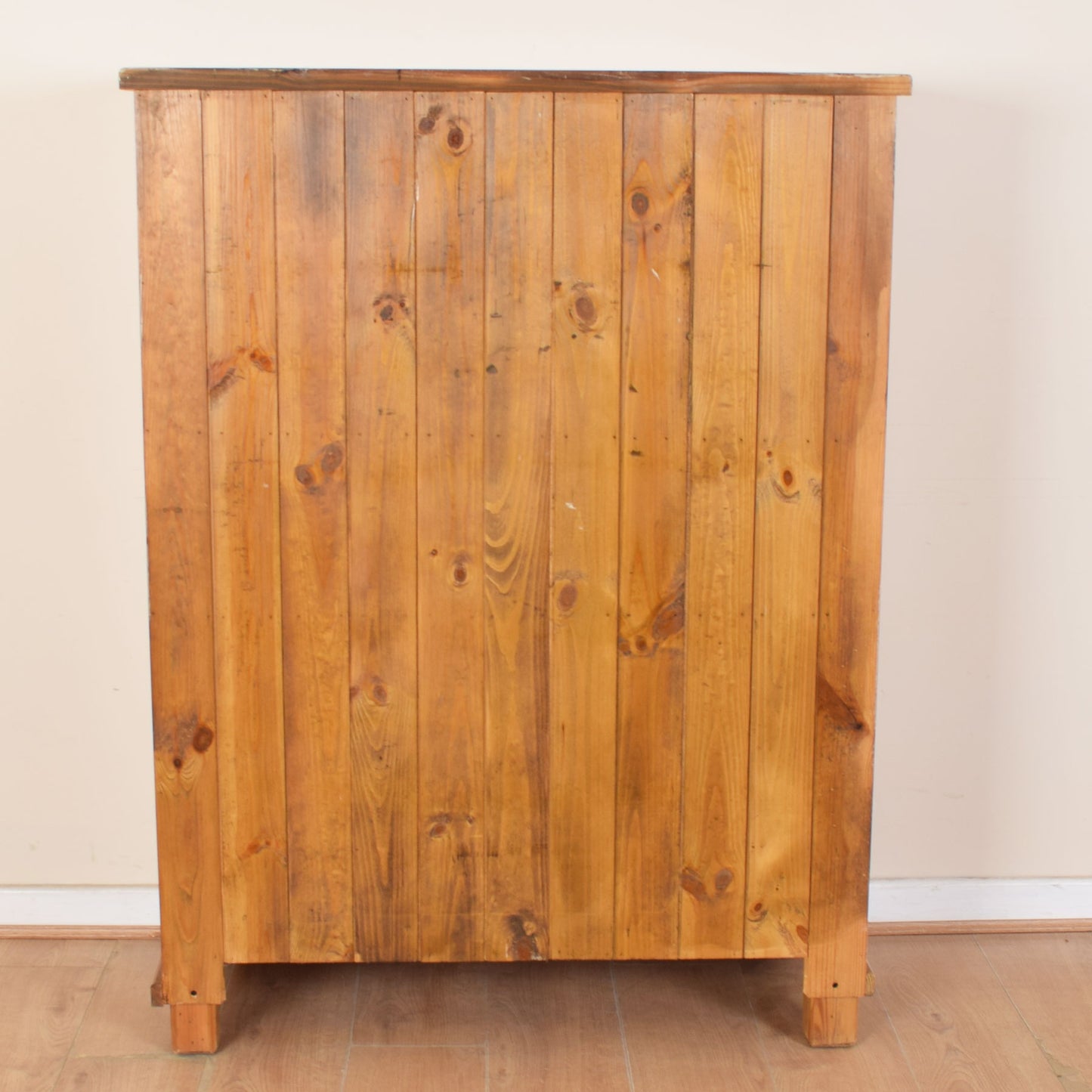 Large Pine Chest Of Drawers.