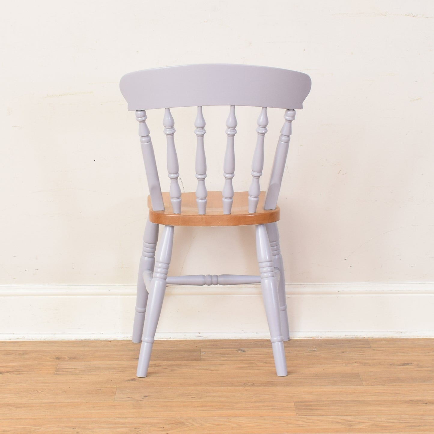 Painted Pine Table And Four Chairs