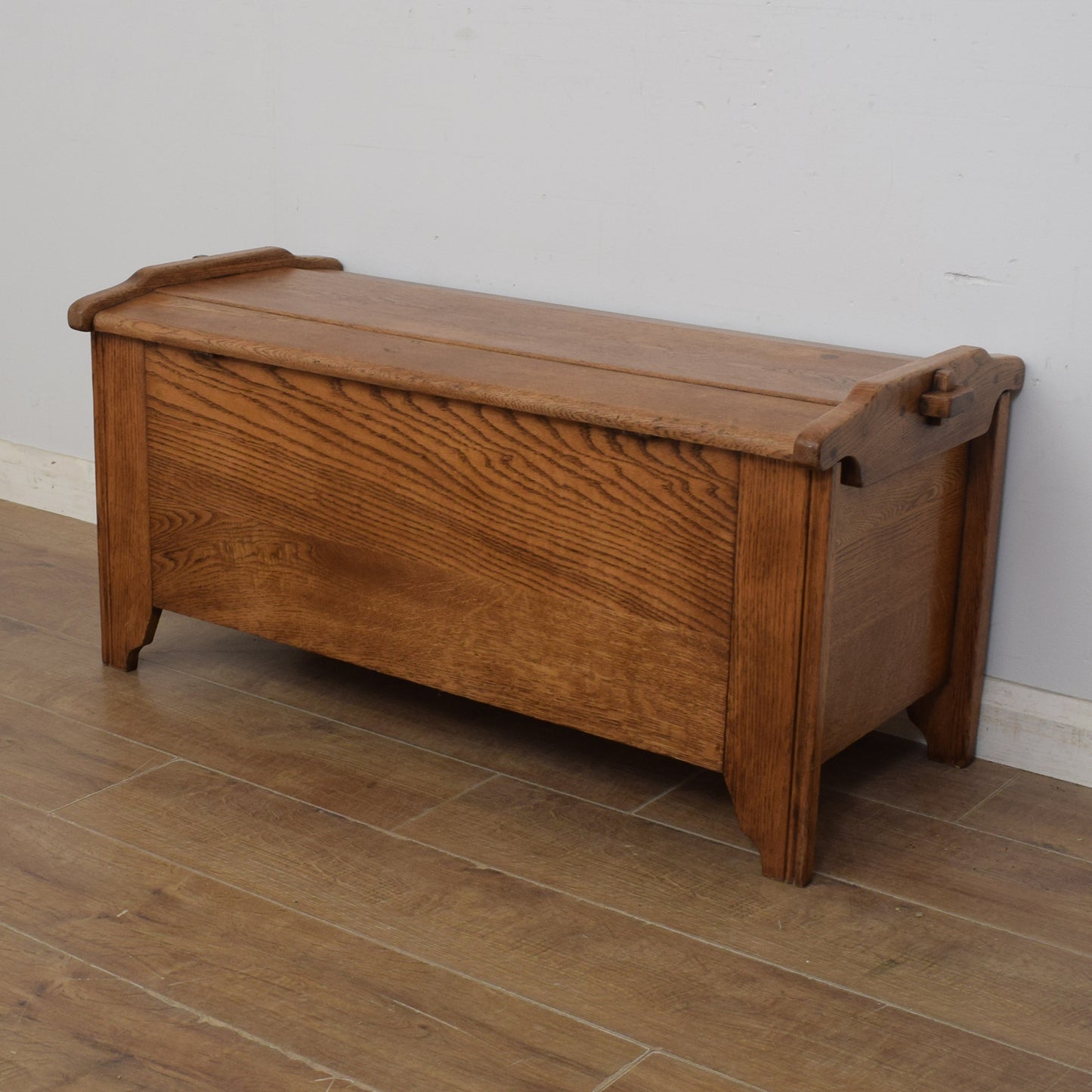 Oak Blanket Box
