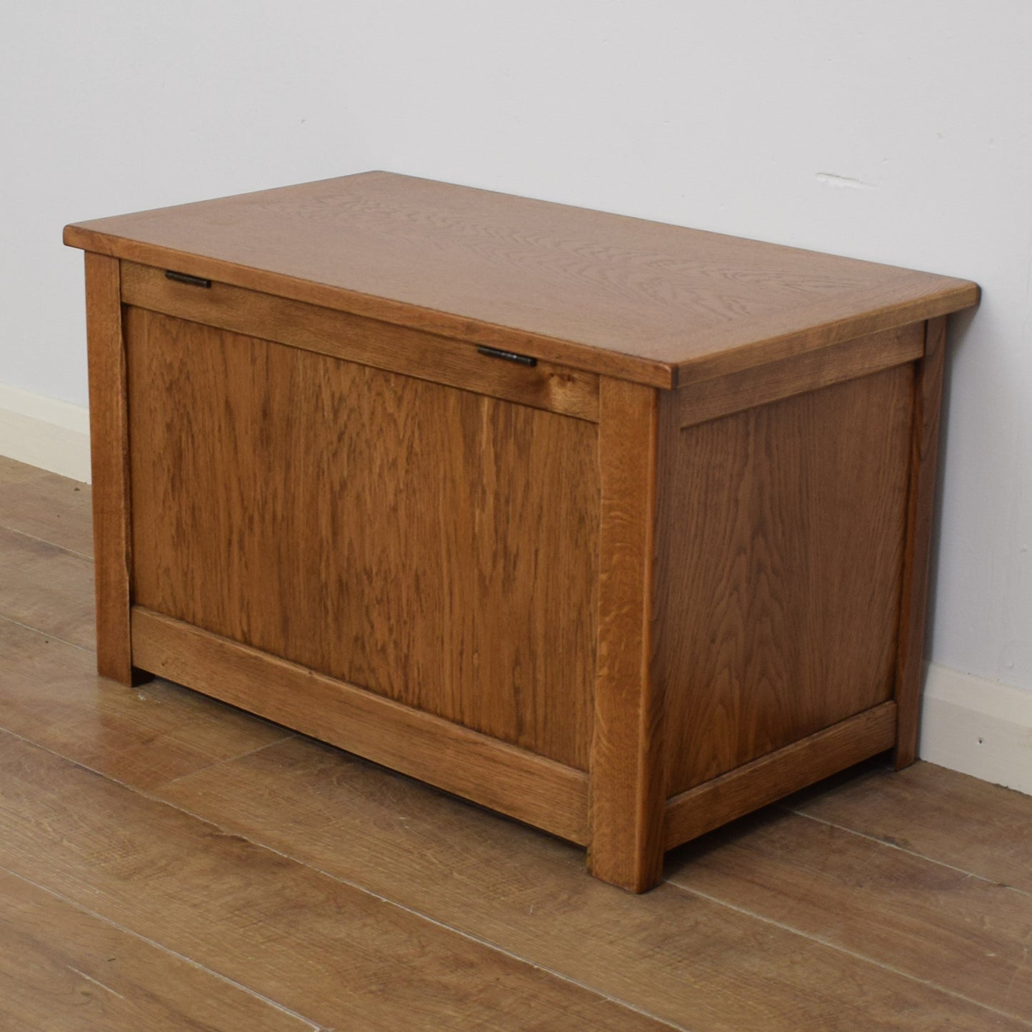 Oak Blanket Box