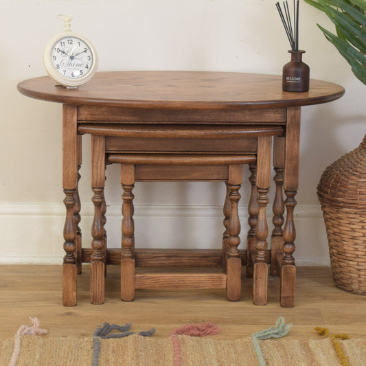 Old Charm Nest Of Tables
