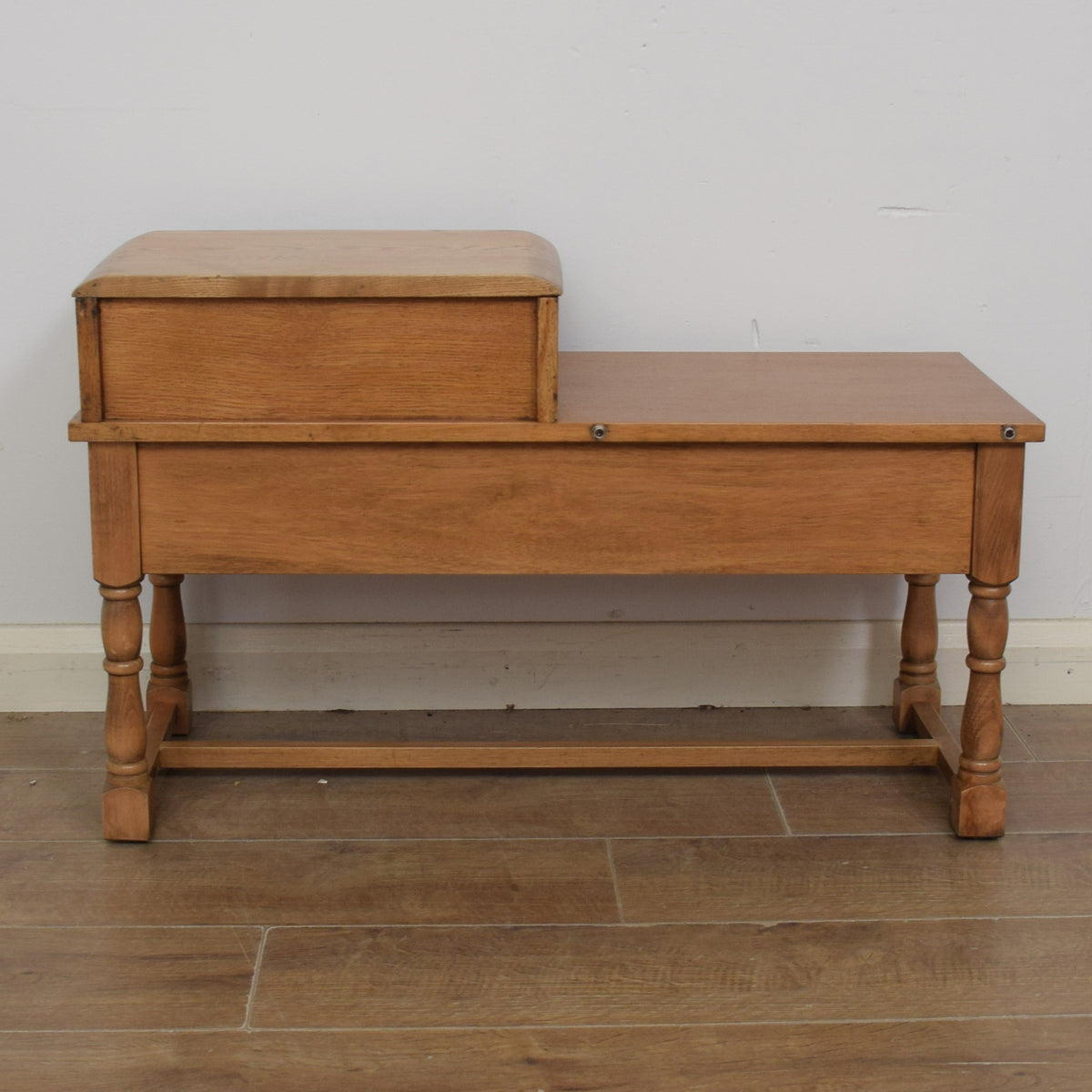 Restored Priory Telephone Seat