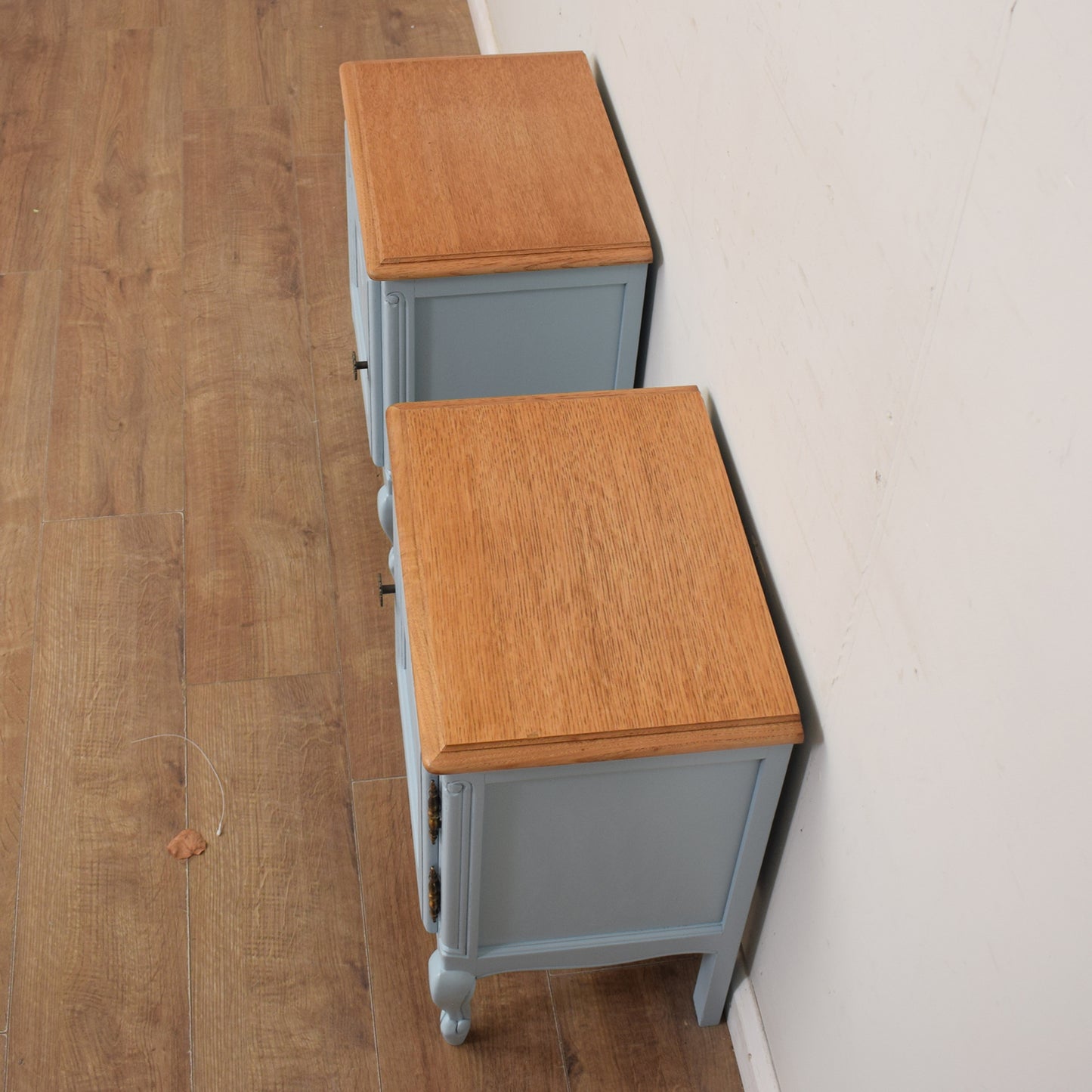 Pair of Painted French Bedsides