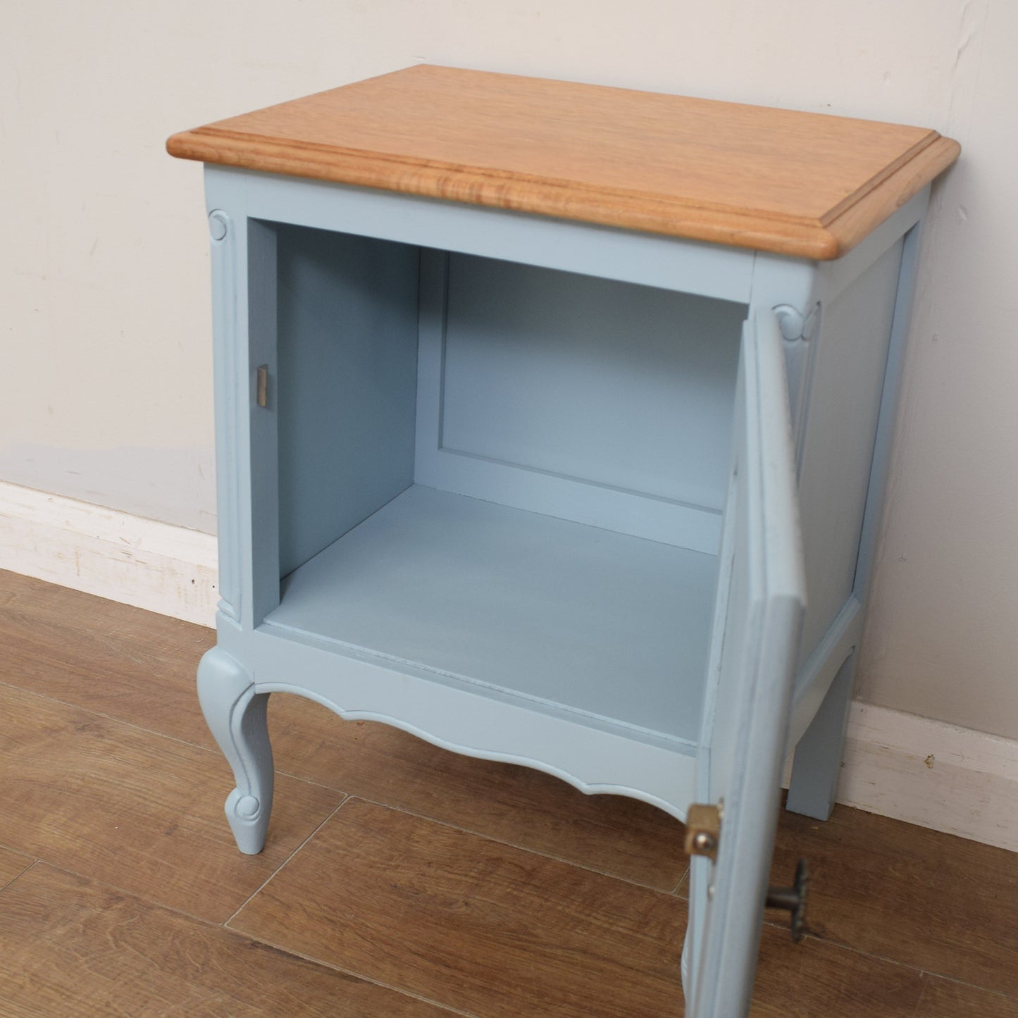 Pair of Painted French Bedsides