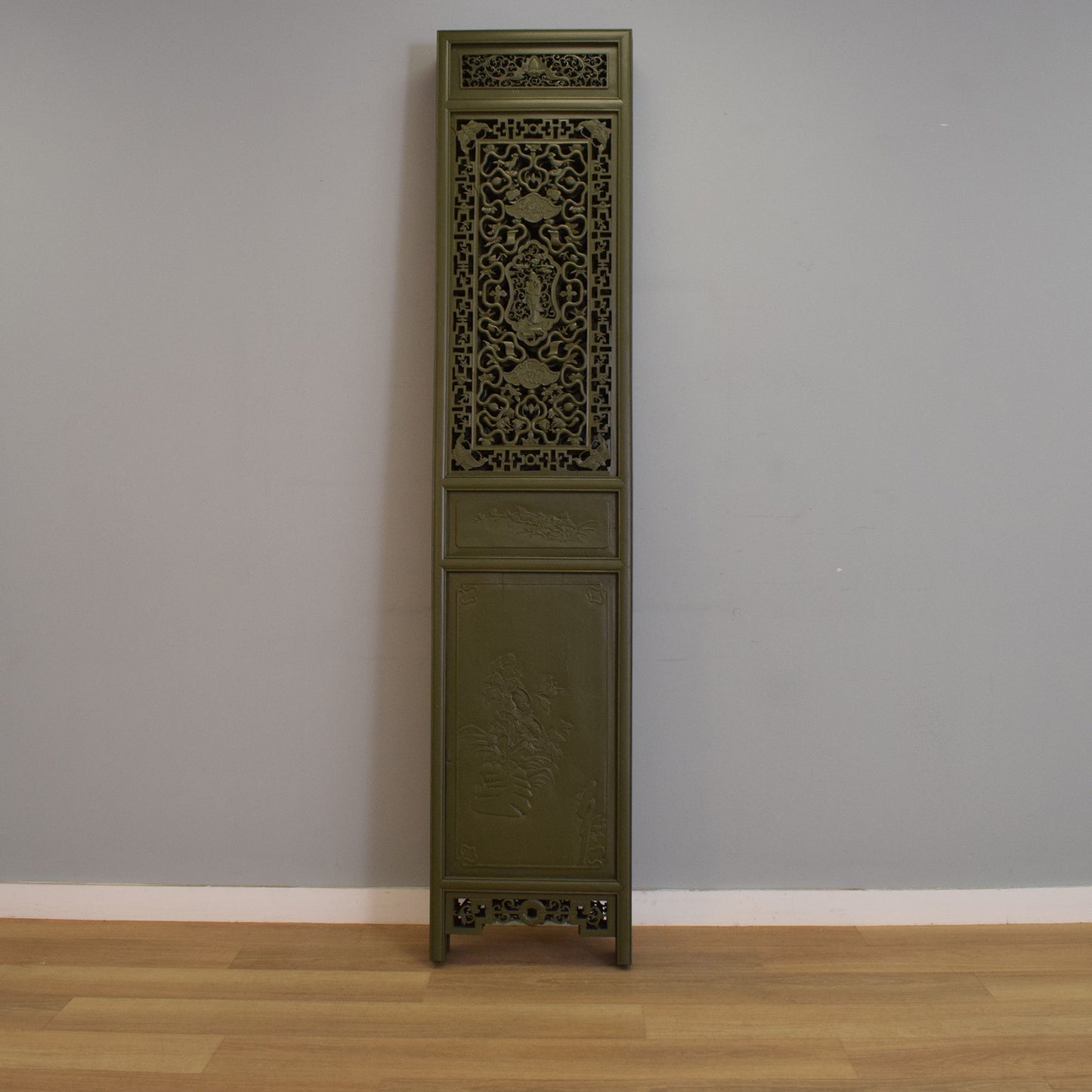 Painted Ornate Room Divider