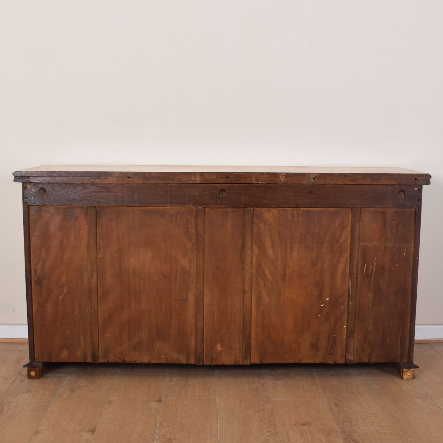 Large Ornate Carved Oak Sideboard
