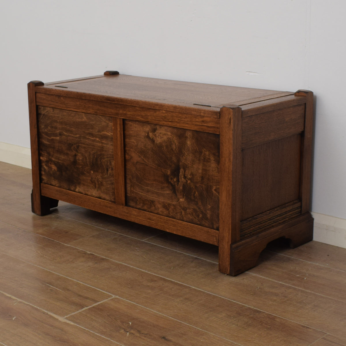 Restored Oak Blanket Box